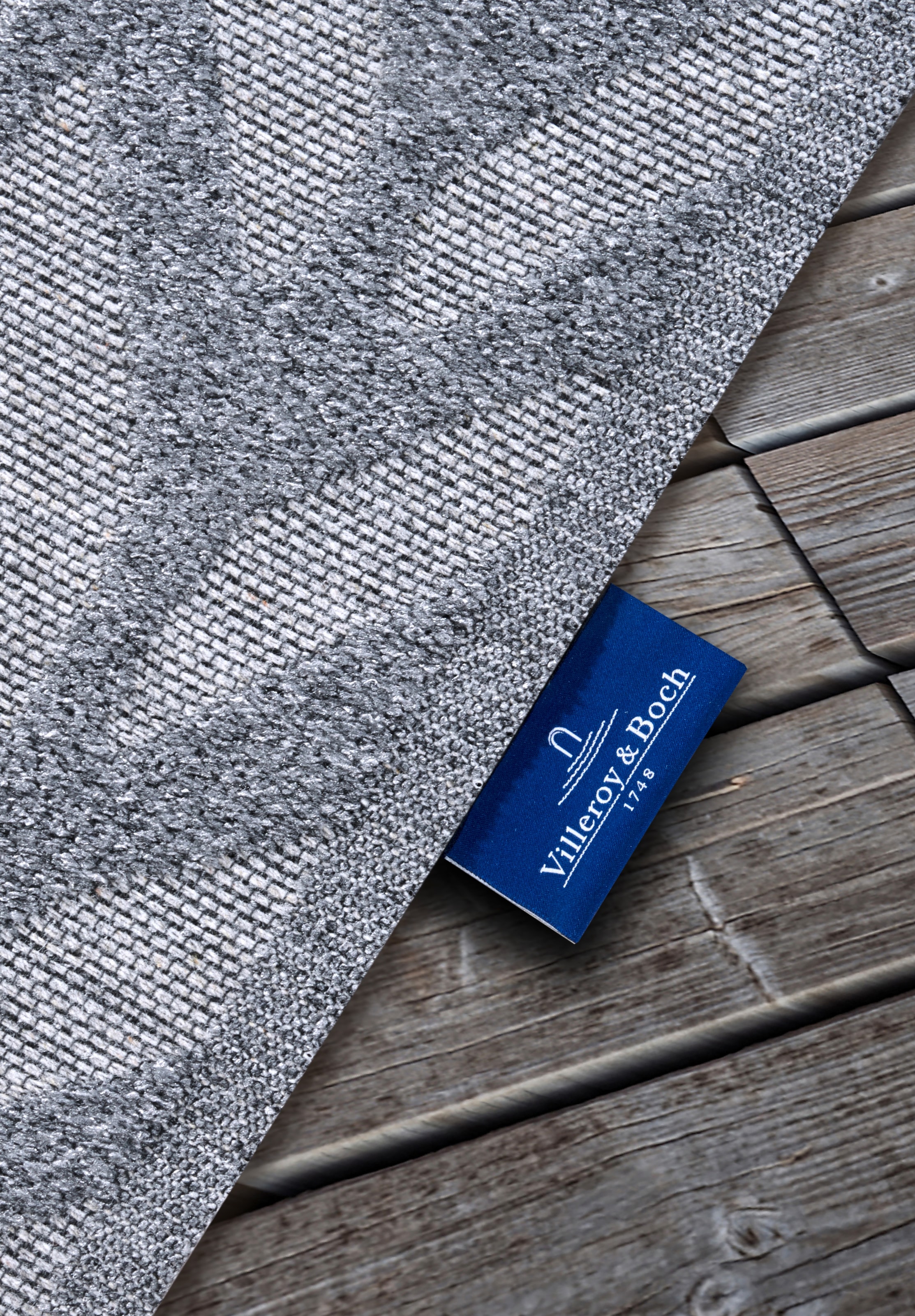 Villeroy & Boch Outdoorteppich »Georgette« rechteckig 4 mm Höhe In-& Outdoor, Flachgewebe, wetterfest, Terrasse, Balkon, modern, Trend