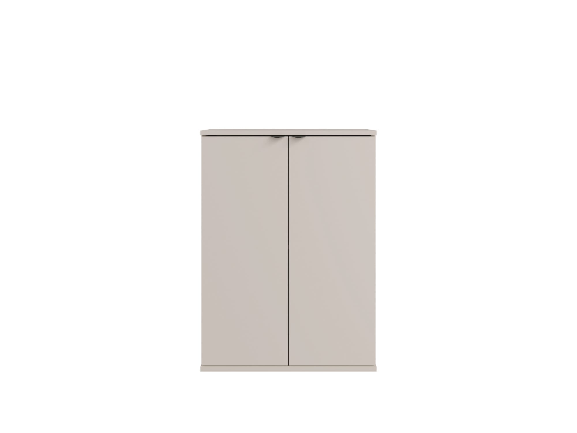 Home affaire Commode »THALIANA Sideboard mit 2 Türen, modernes Design, Breite 60 cm« Schrank in 3 Farben erhältlich, schwarze Metallgriffe, viel Stauraum