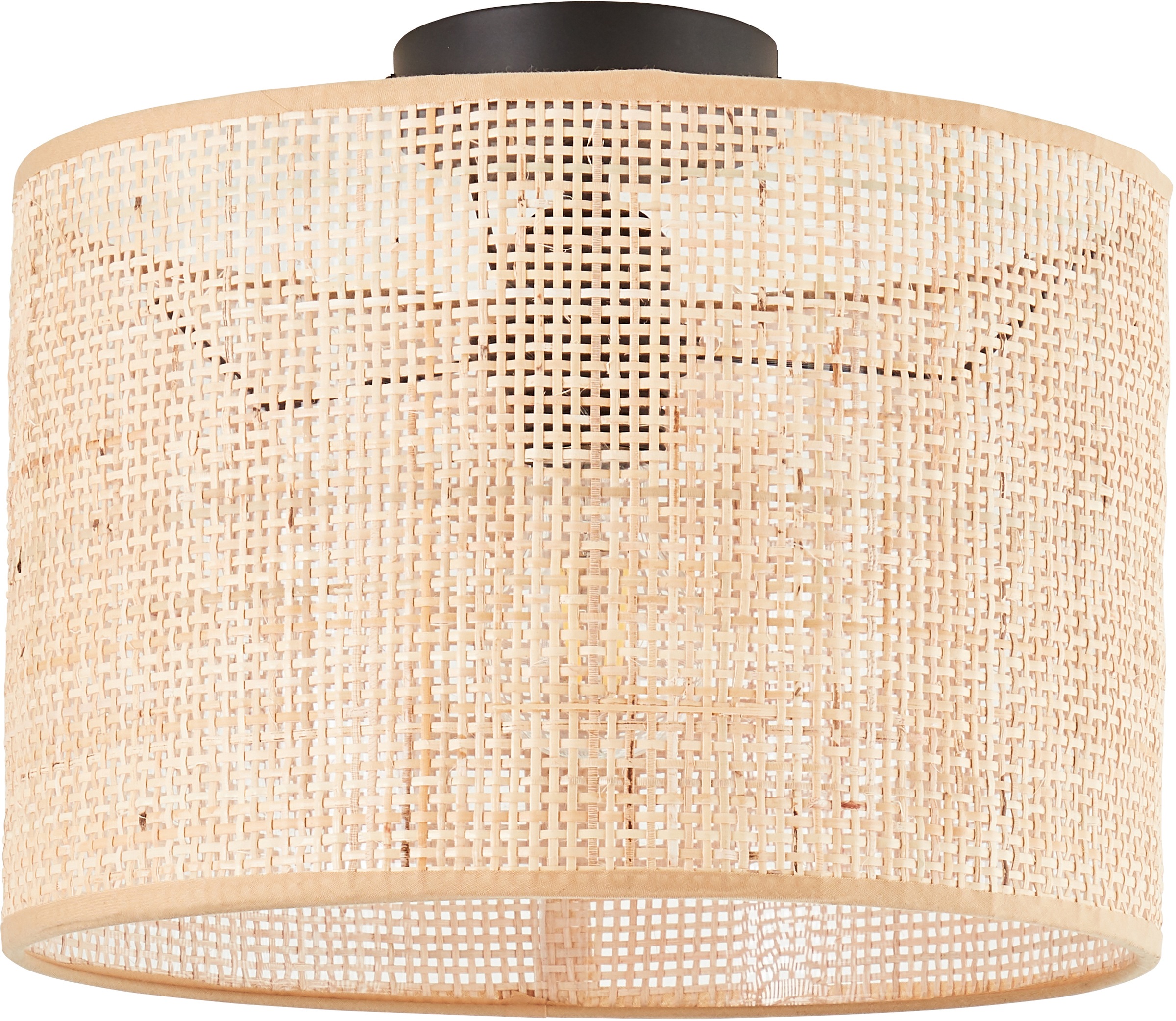 Image of GOODproduct Deckenleuchte "Lillyy" E27 1 Stk. E27, max. 40W, Rattangeflecht