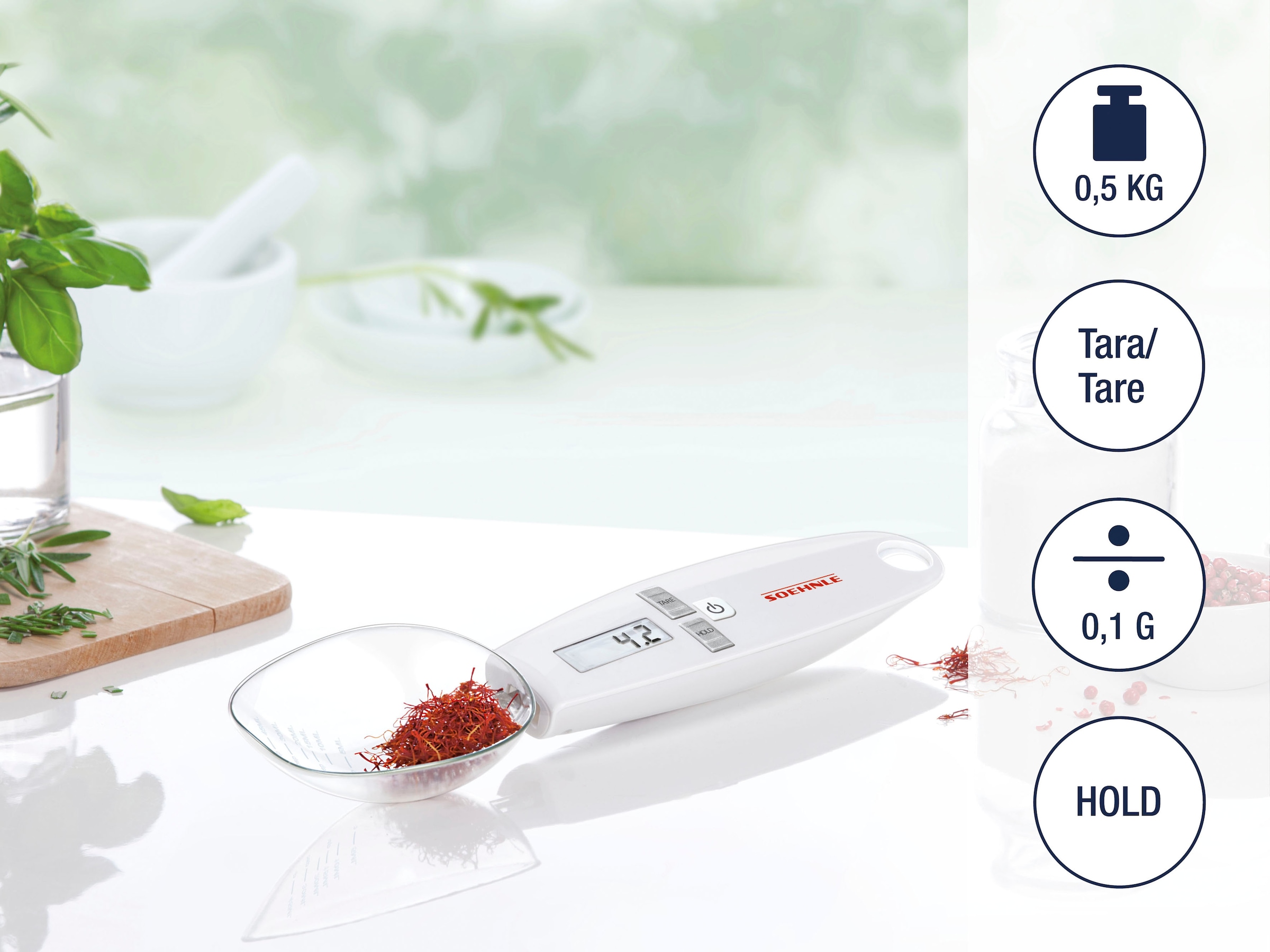 Soehnle Cuillère balance »Cooking Star«