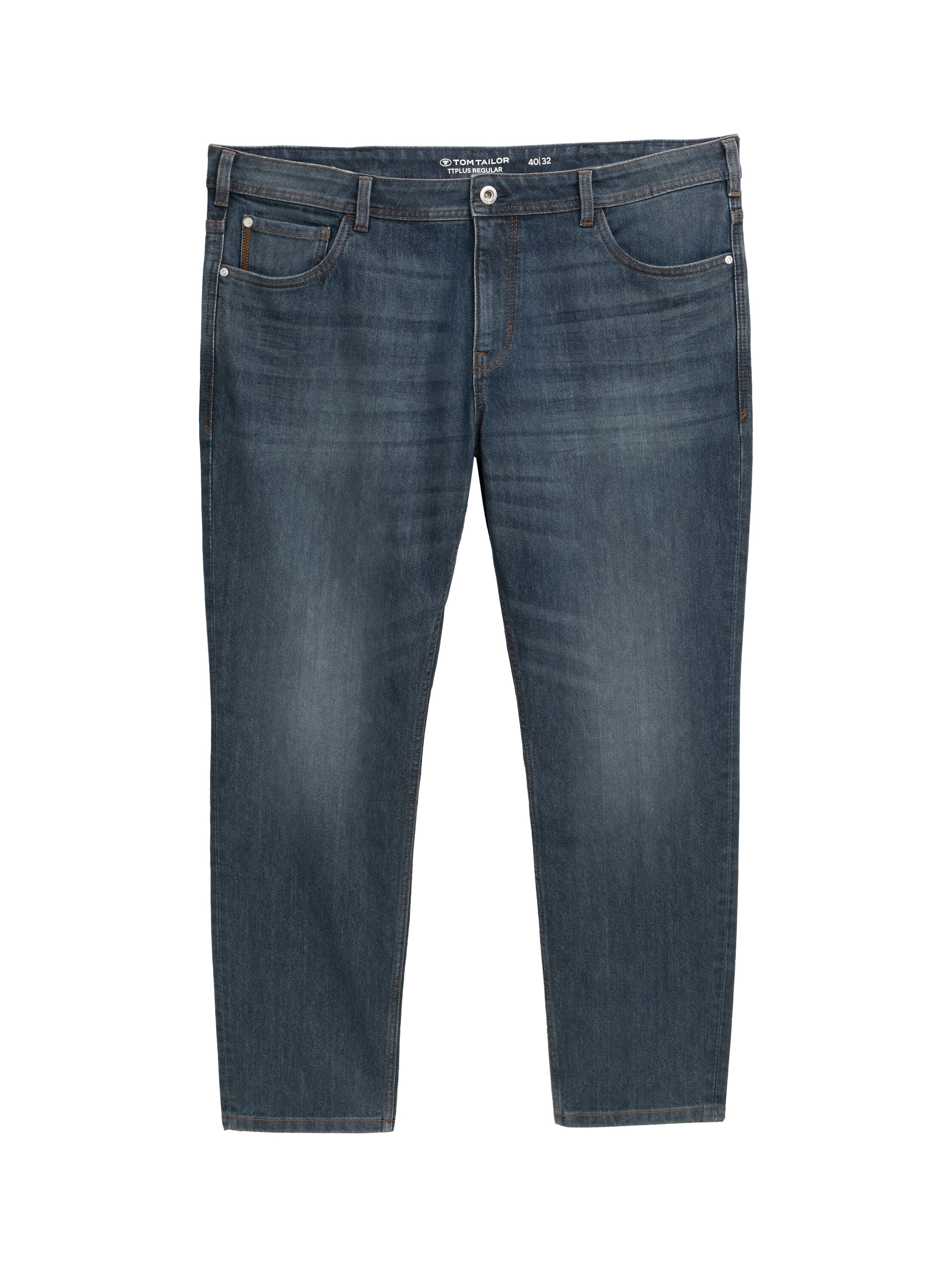 TOM TAILOR PLUS 5-Pocket-Jeans mit Stretch / Grosse Grössen
