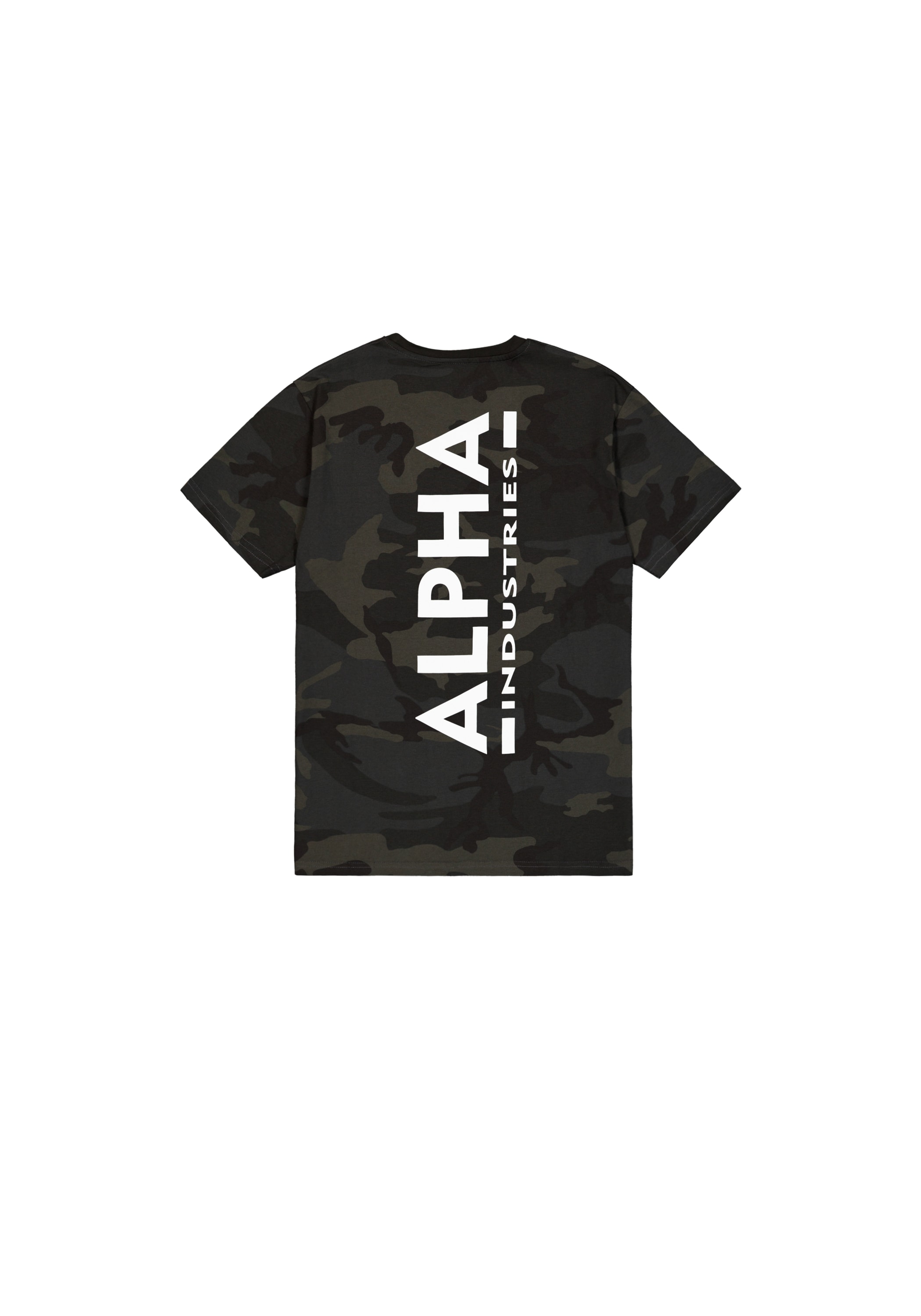 Alpha Industries T-Shirt »Alpha Industries Men - T-Shirts Backprint T-Shirt Camo«