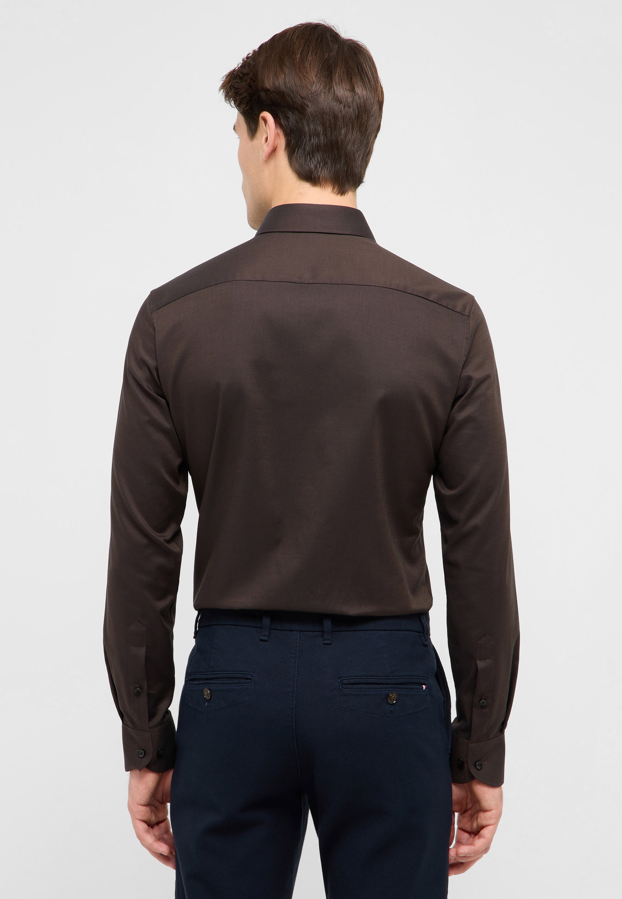 Eterna Langarmhemd »SLIM FIT« NON IRON (bügelfrei)