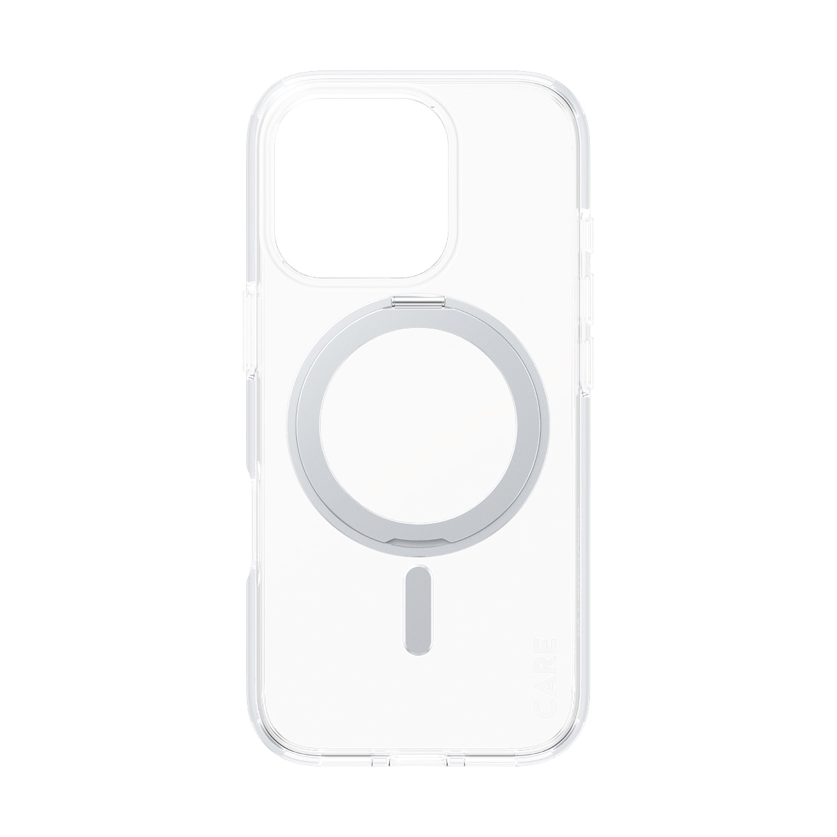 CARE by PanzerGlass Displayschutzglas »3-in-1 Protection, Ceramic Glass, Kickstand Case, Lens Cover«, für Apple iPhone 16 Pro, Displayschutzfolie, Schutzfolie, Bildschirmschutz, kratz- & stossfest