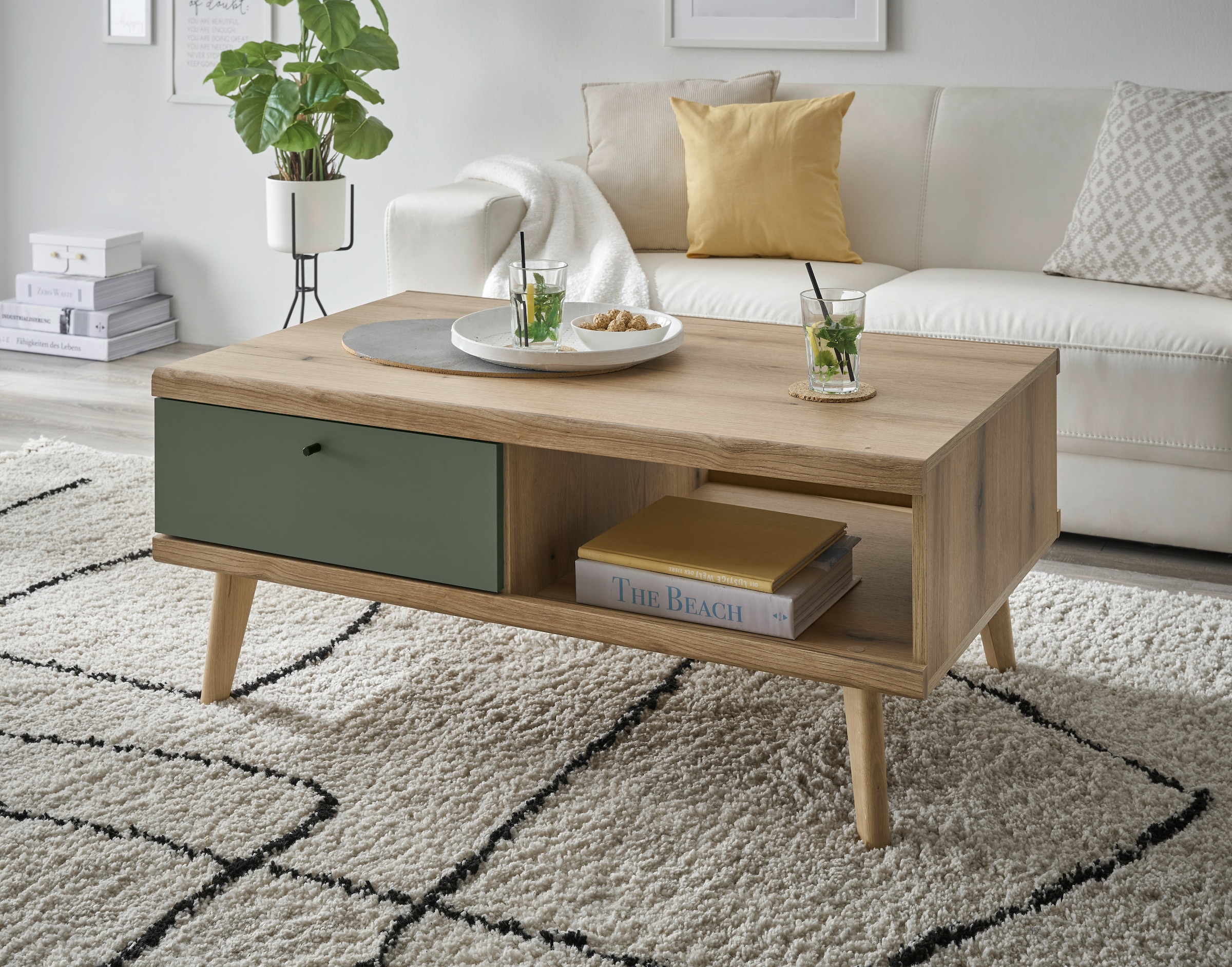 Image of Home affaire Couchtisch "MAVAS" in moderner Trendfarbe, Breite 107 cm