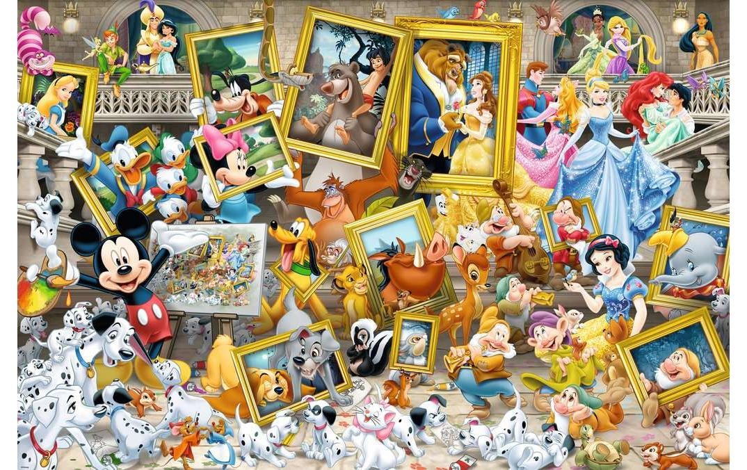 Ravensburger Puzzle »Disney, Micky als Künstler« fabriqué en Allemagne