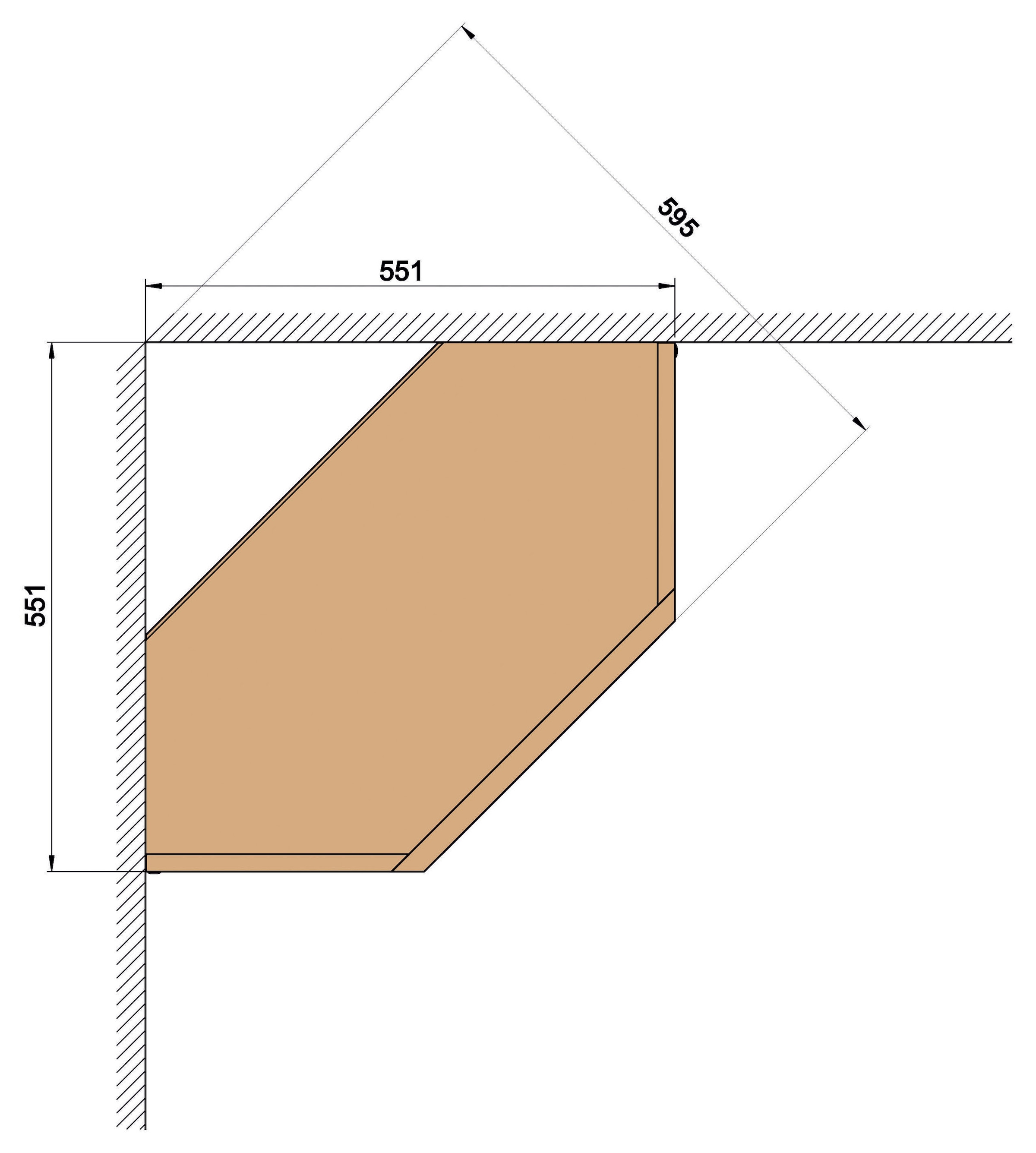 GOODproduct Eckregal »Soeren Regal Höhe 220 cm, massive Kiefer, FSC®-zertifiziert« passend für Regale Soeren mit einer Tiefe von 29 cm