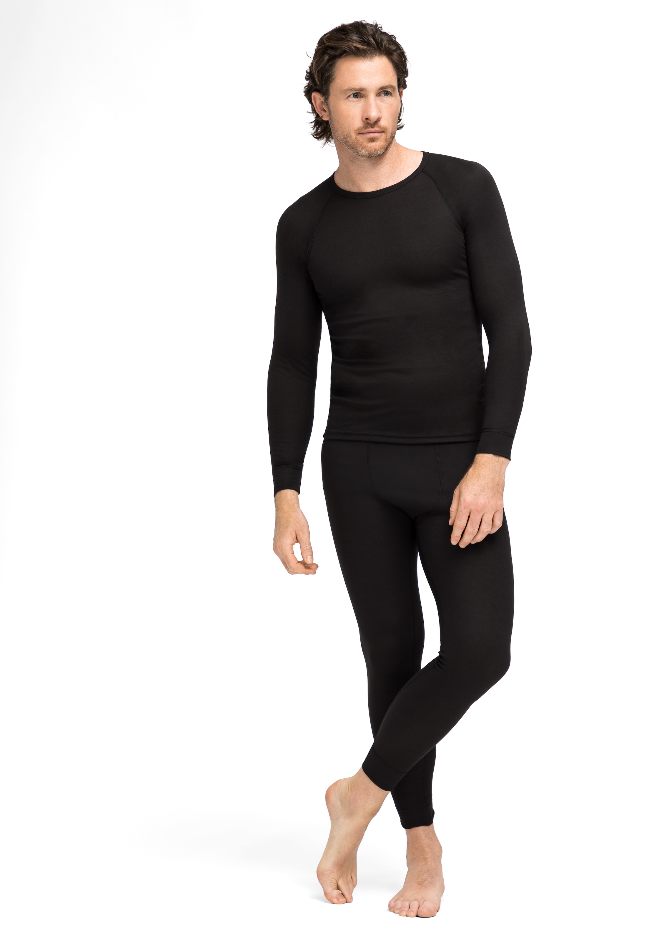 Maier Sports Shirt & Hose »Adrian«, Herren Ski-Wäsche-Set, Funktionswäsche, Lange Unterhose + Unterhemd