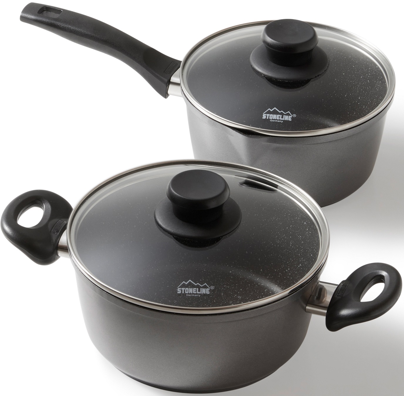 Image of STONELINE Topf-Set, Aluminiumguss, (Set, 4 tlg.) bei Ackermann Versand Schweiz