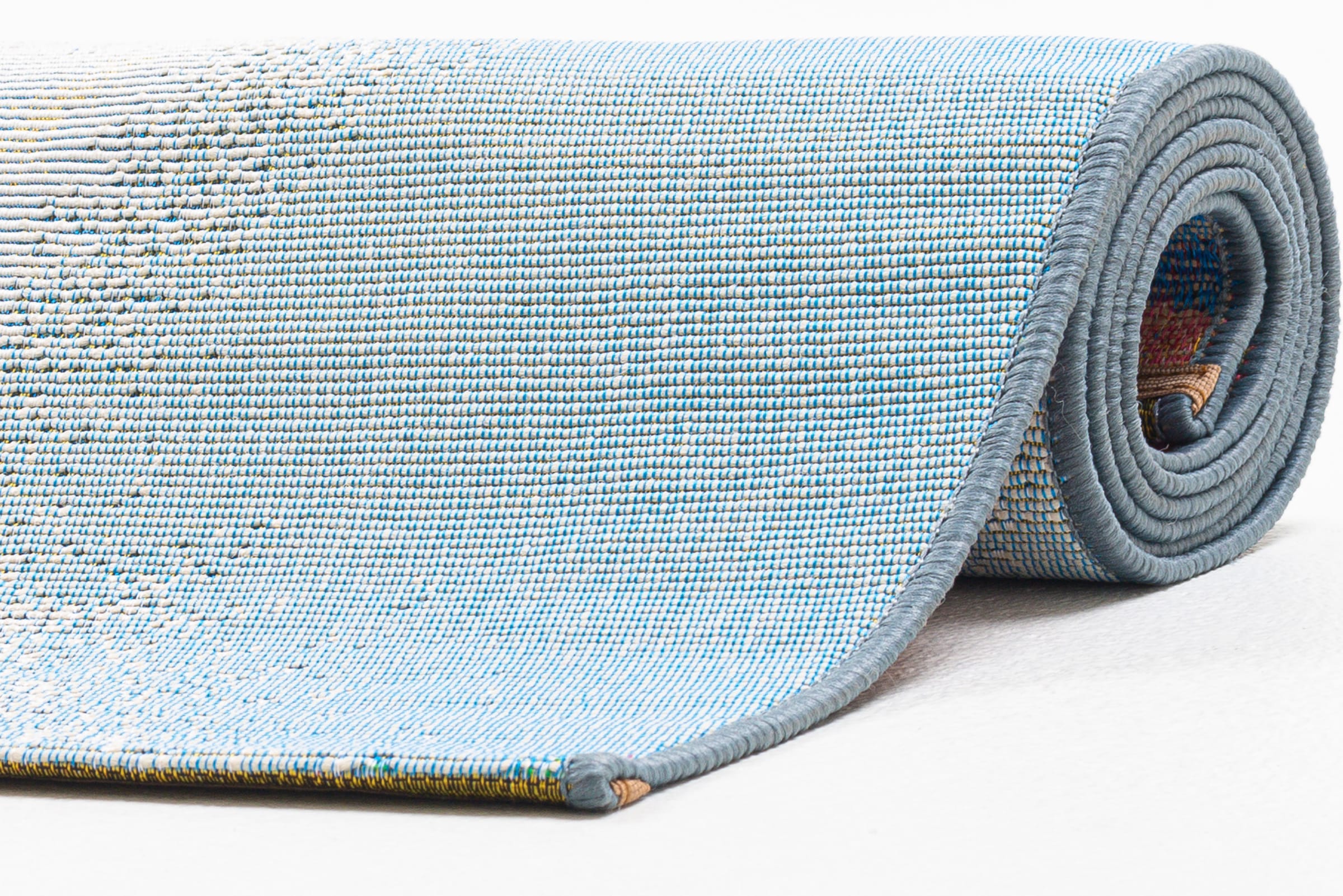 Sansibar Teppich »Rantum Beach SA-021« rechteckig 5 mm Höhe Flachgewebe, modernes Design, Strand & Surfboard, Outdoor geeignet