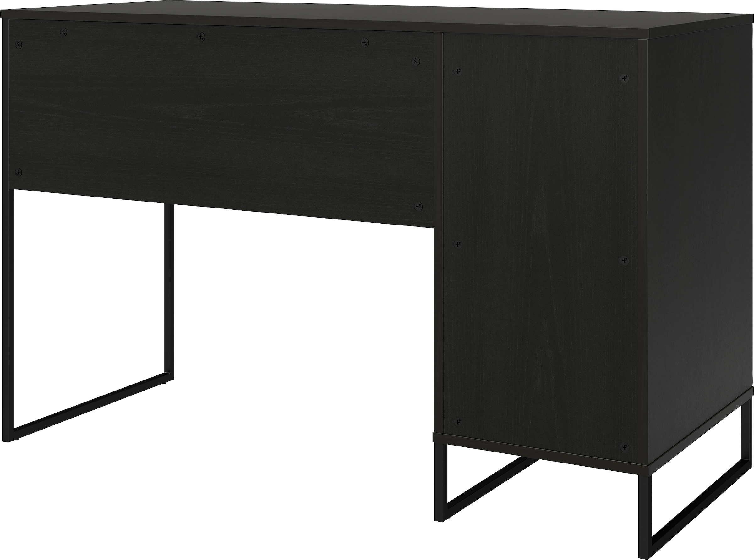 Dorel Home Schreibtisch »Purdue«, (1 St.), Tür mit Magnetverschluss, Gestell aus Metall, Höhe 76,5 cm