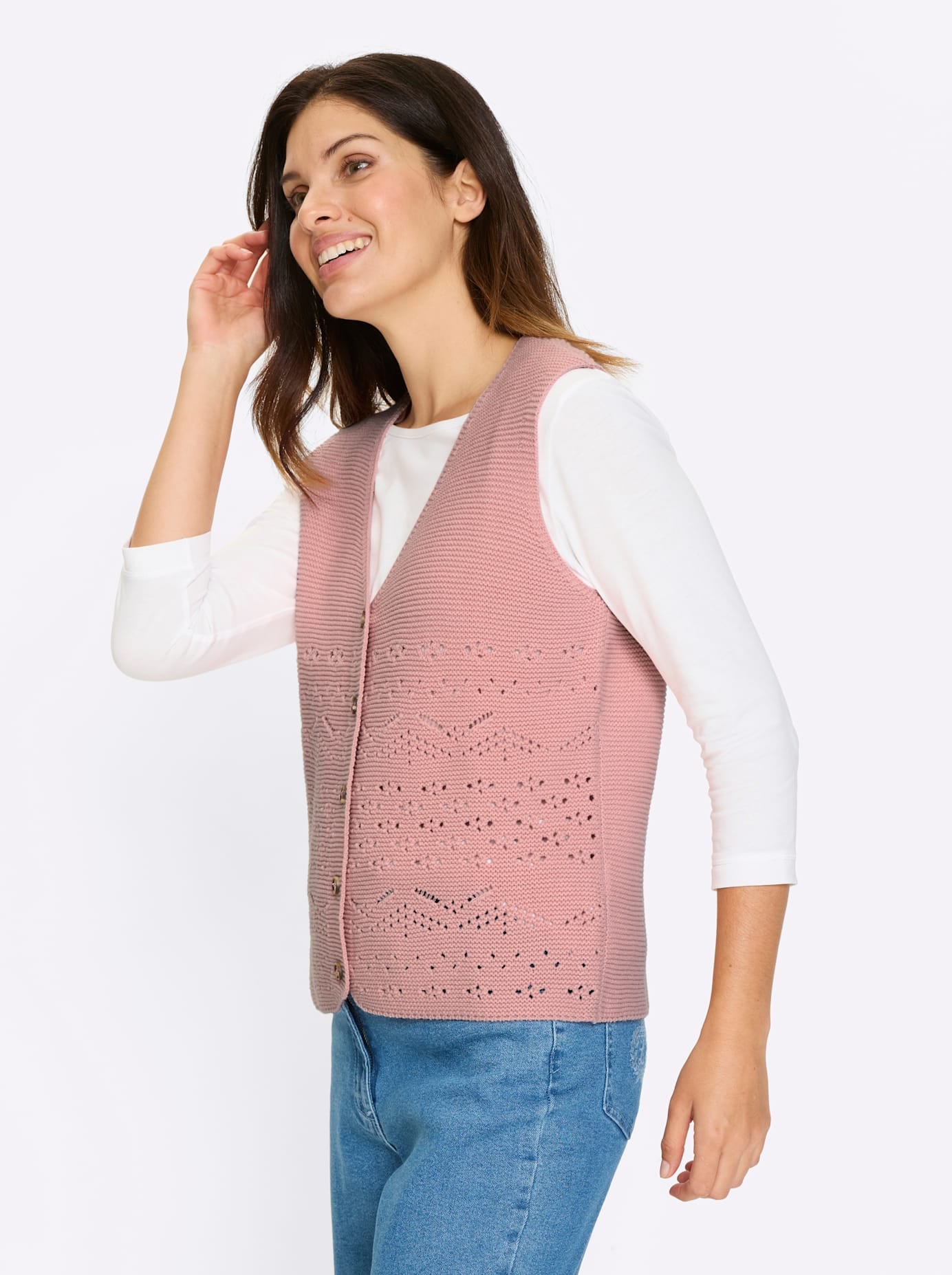 Classic Basics Gilet tricoté