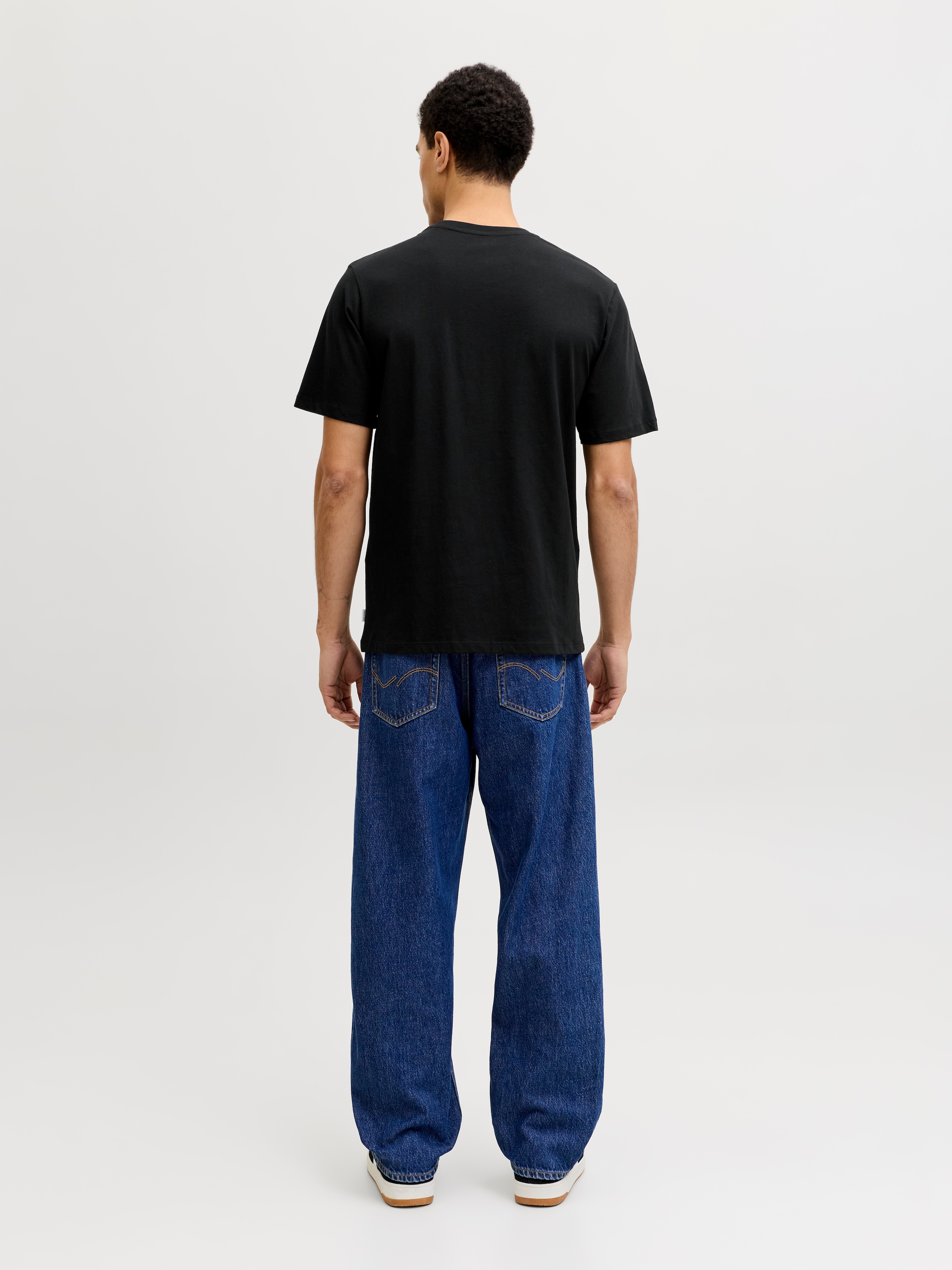 Jack & Jones Shirt à col rond »JJEORGANIC BASIC TEE SS O-NE 3PK MP NOOS« Paquet, 3