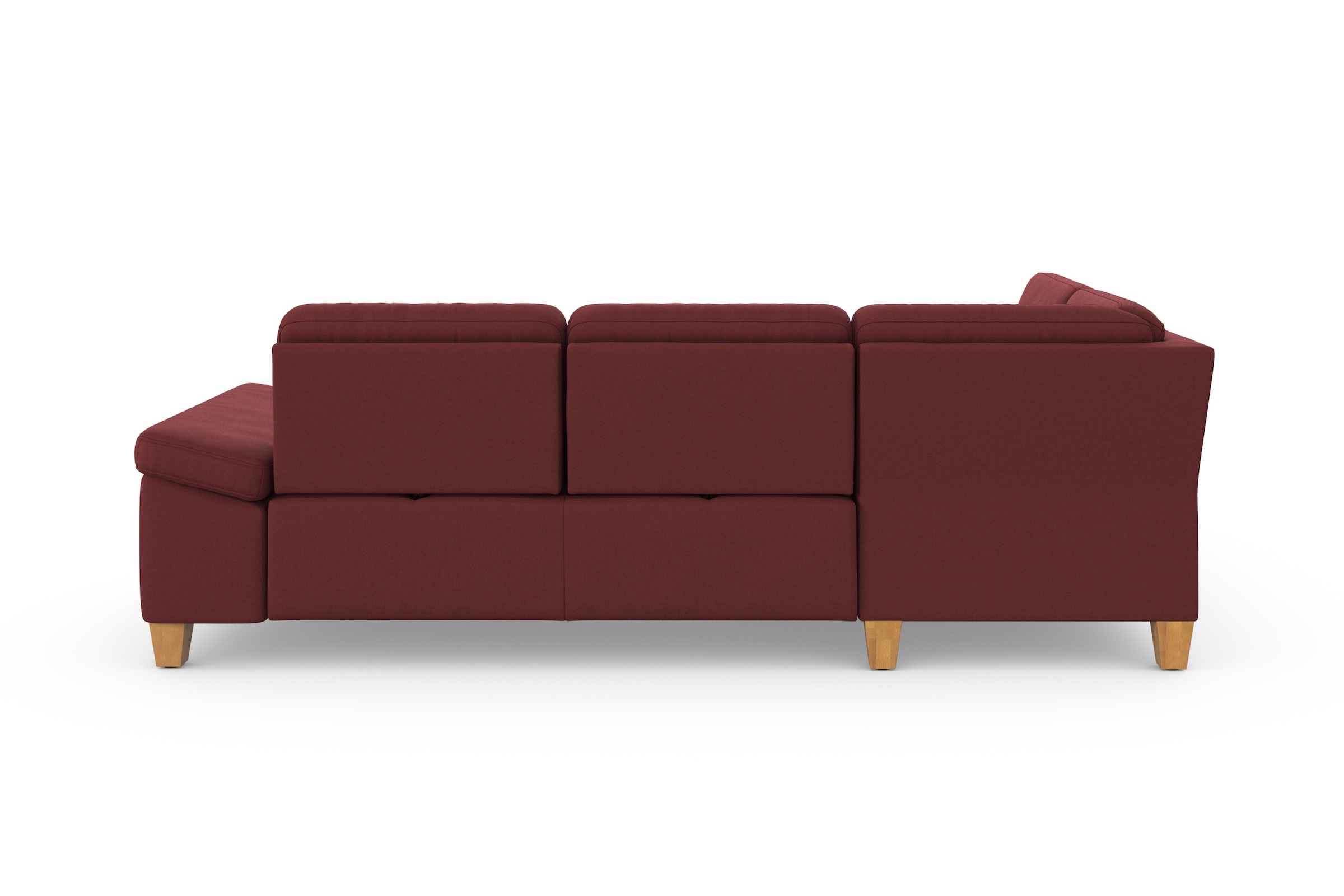 sit&more Ecksofa »Westham L-Form« mit Ottomane, mit oder ohne Schlaffunktion, Bettkasten, Verstellung