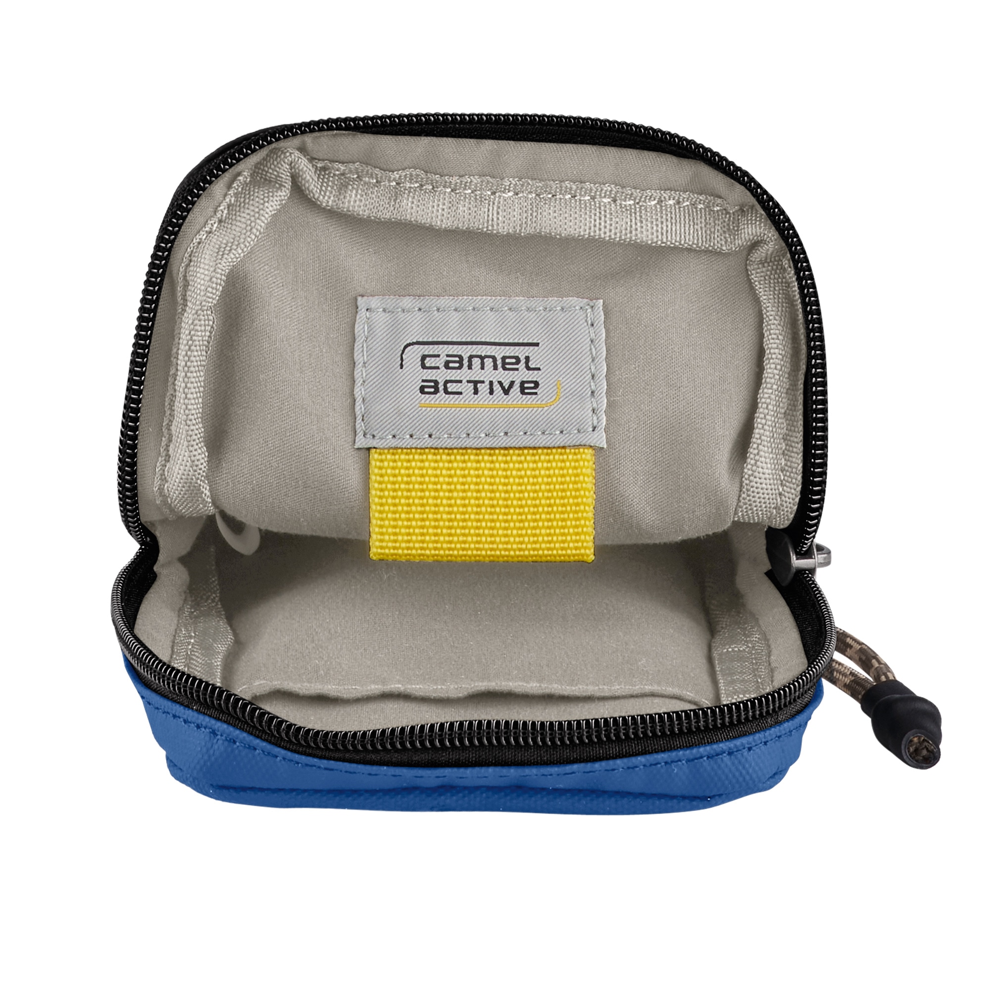 camel active Sac pour téléphone portable »Explore« nylon recyclé déperlant et fermetures éclair réfléchissantes