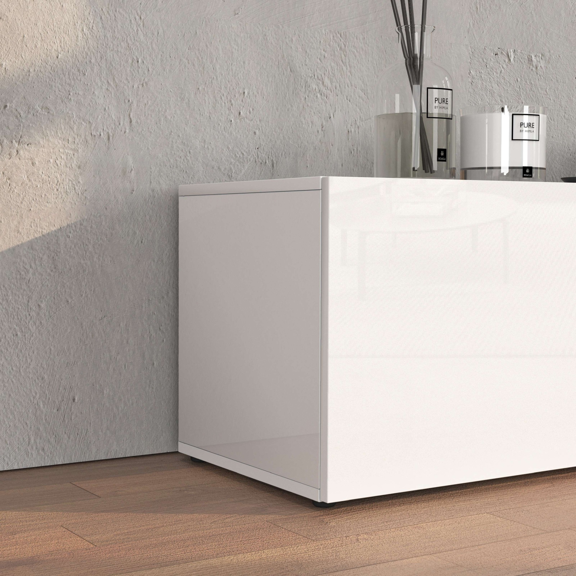 INOSIGN TV-Wand »Chronos TV-Set, Wohnwand – Elemente frei platzierbar, Made in Italy« Set, 3-er set, 3 Stk. tlg.