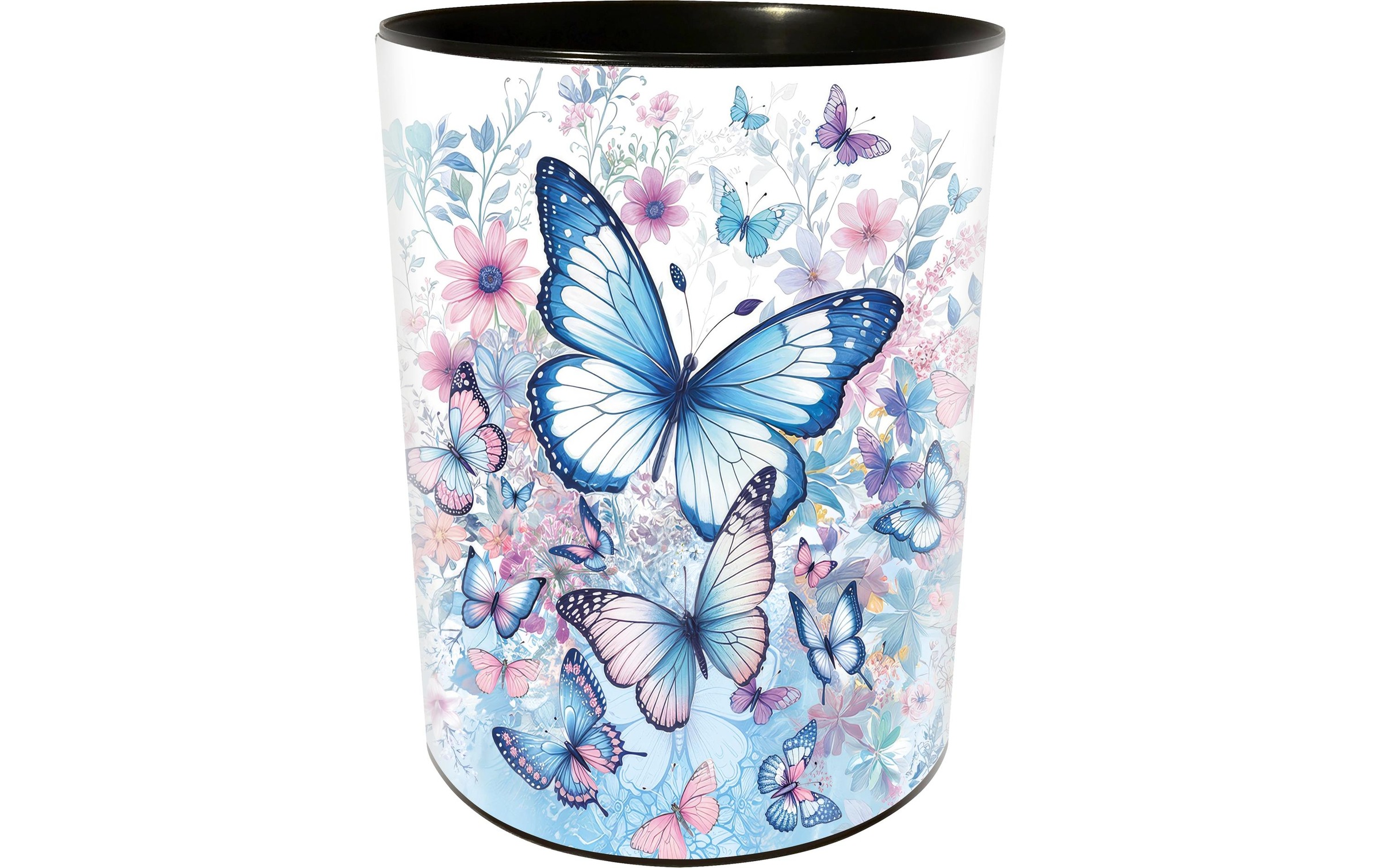 Image of Goldbuch Papierkorb "Schmetterlingsgarten 10 Liter" 1 Behälter