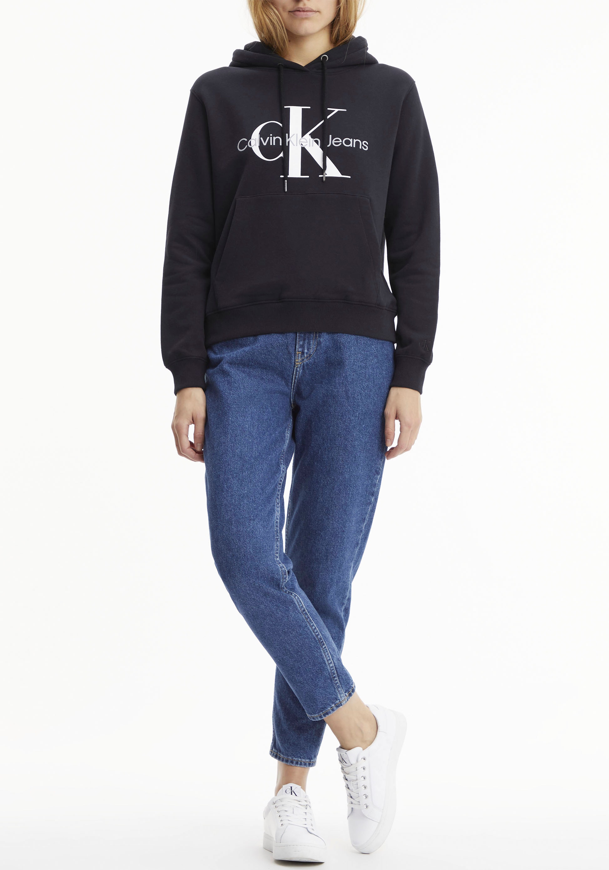 Calvin Klein Jeans Kapuzensweatshirt »CORE MONOGRAM HOODIE«, mit Calvin Klein Jeans Logo-Schriftzug