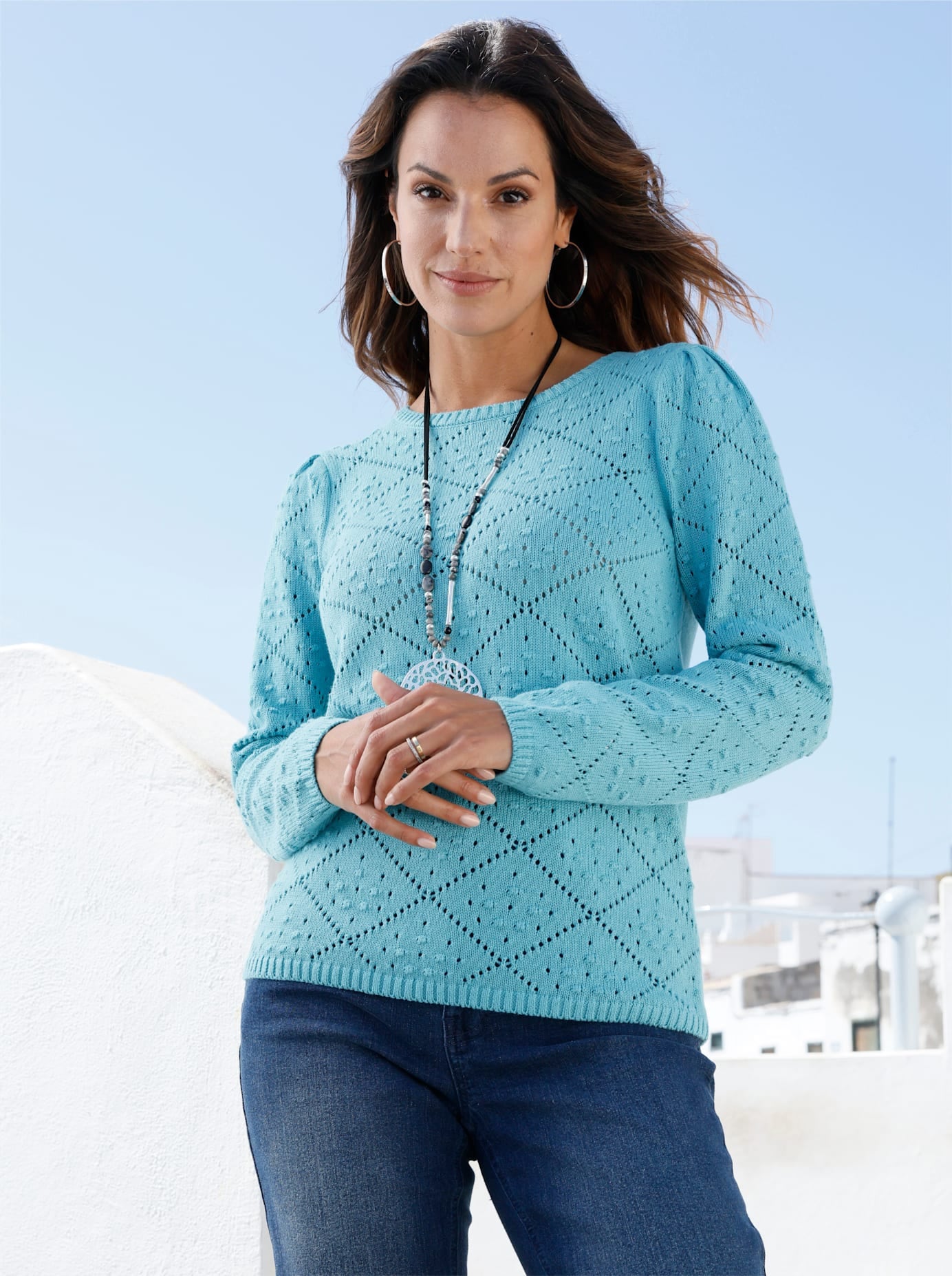 Image of Inspirationen Strickpullover "Langarm-Pullover"