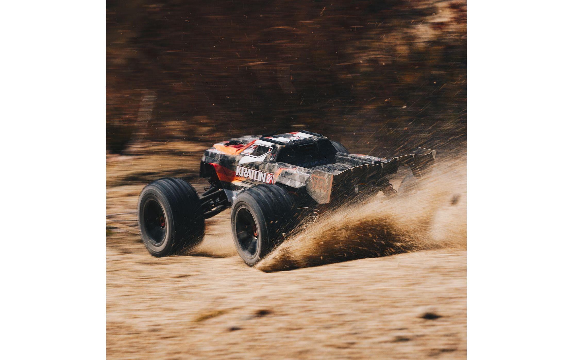 Spielzeug-Monstertruck »Arrma Kraton 8S BLX ARTR Orange«