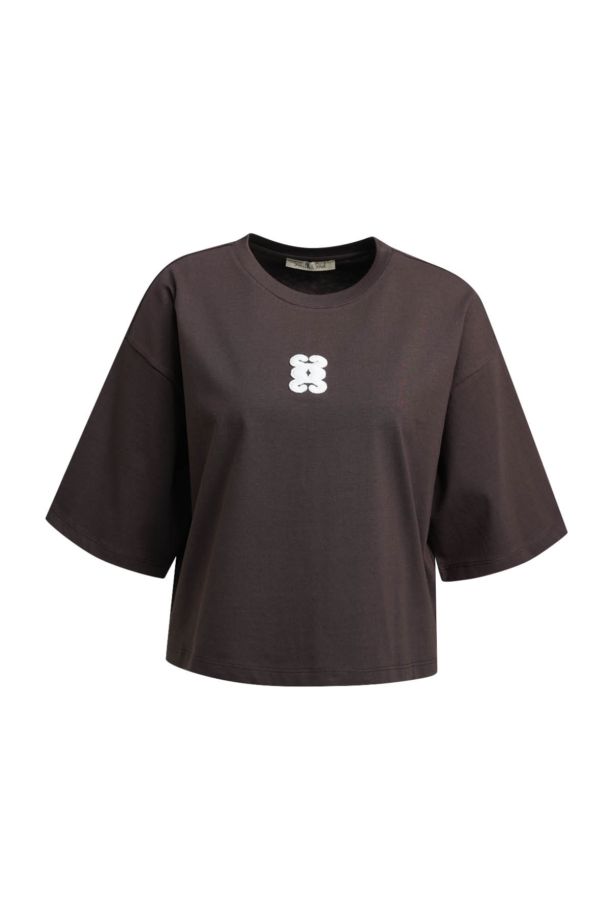 Image of Smith & Soul T-Shirt reine Baumwolle, mit Logo-Aufnäher