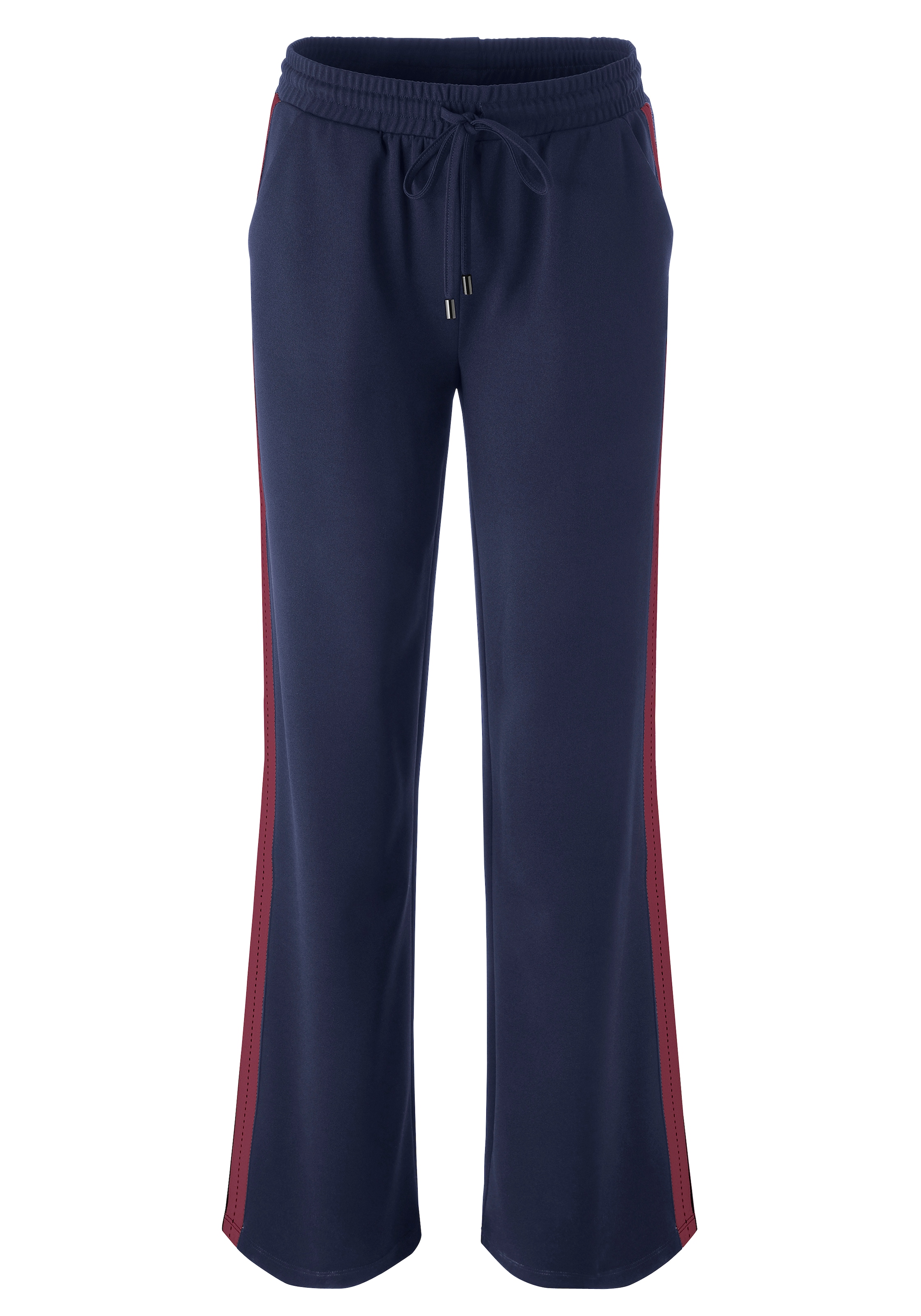 Aniston CASUAL Schlupfhose, mit trendigem Tape entlang der Seitennähte - NEUE KOLLEKTION