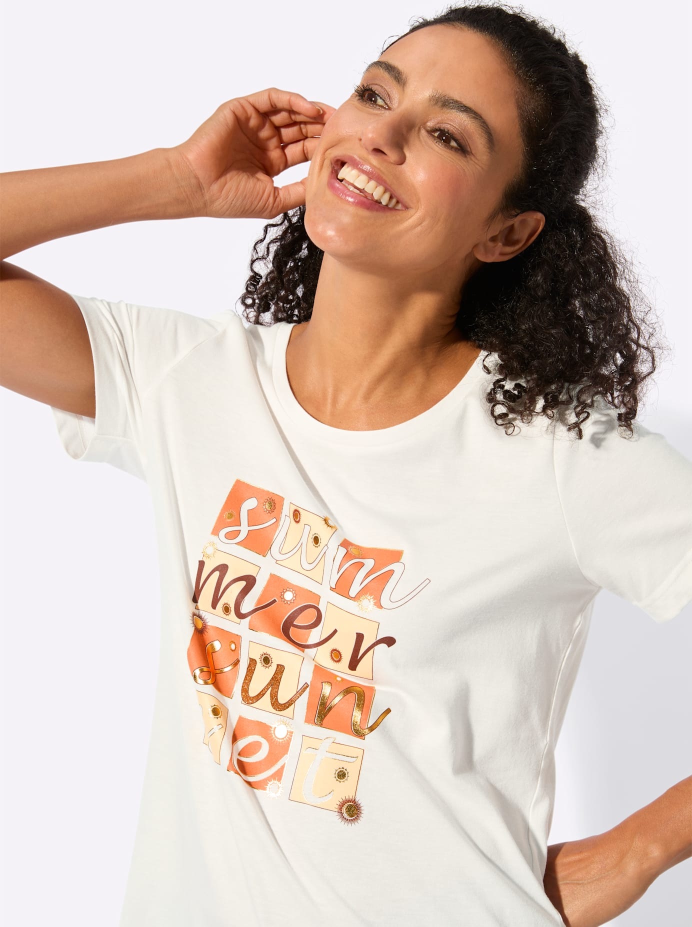 Inspirationen T-shirt à manches courtes »Kurzarm-Shirt« 1 pièces