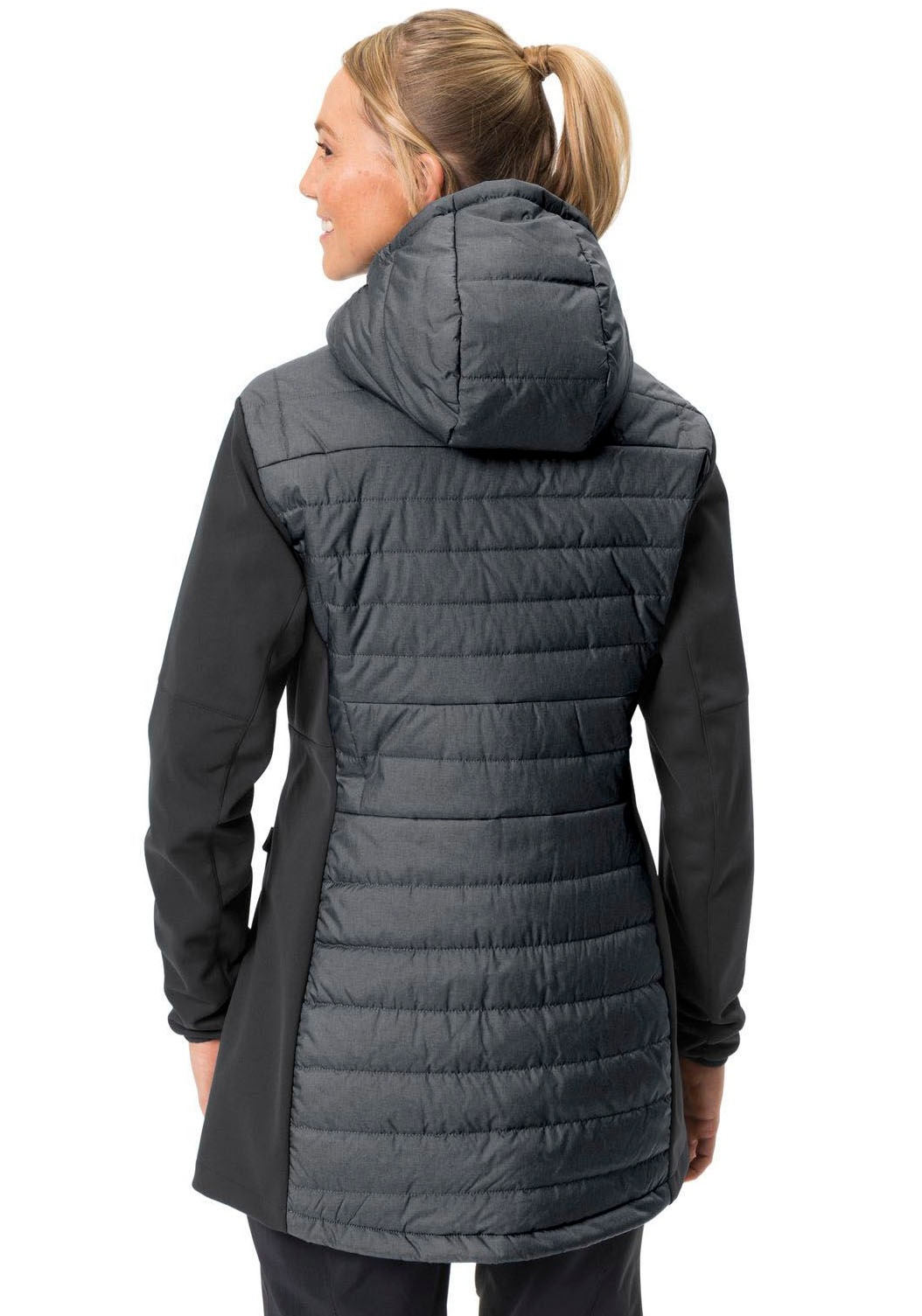 VAUDE Outdoorjacke, mit Kapuze