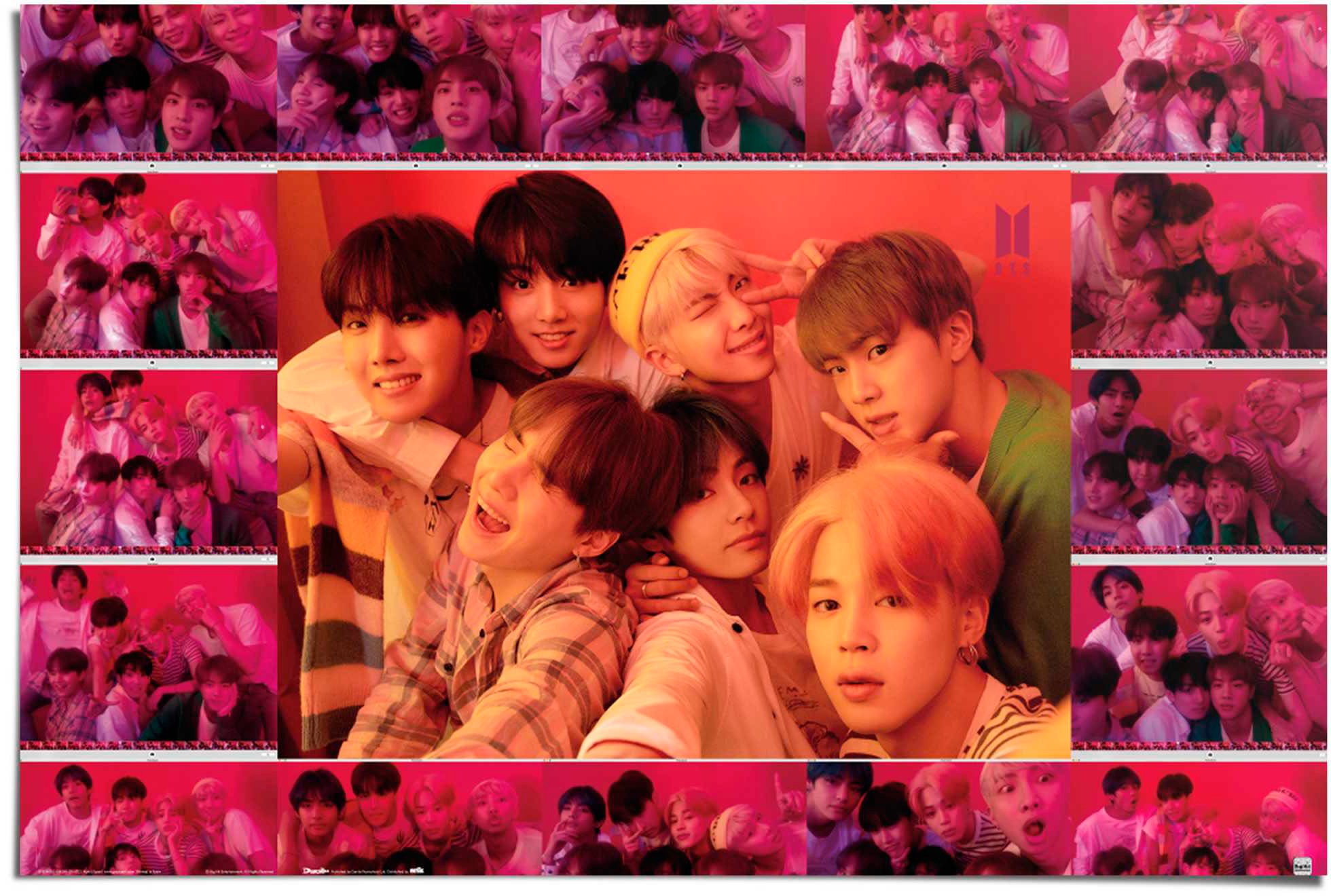 Image of Reinders Poster "BTS selfie"