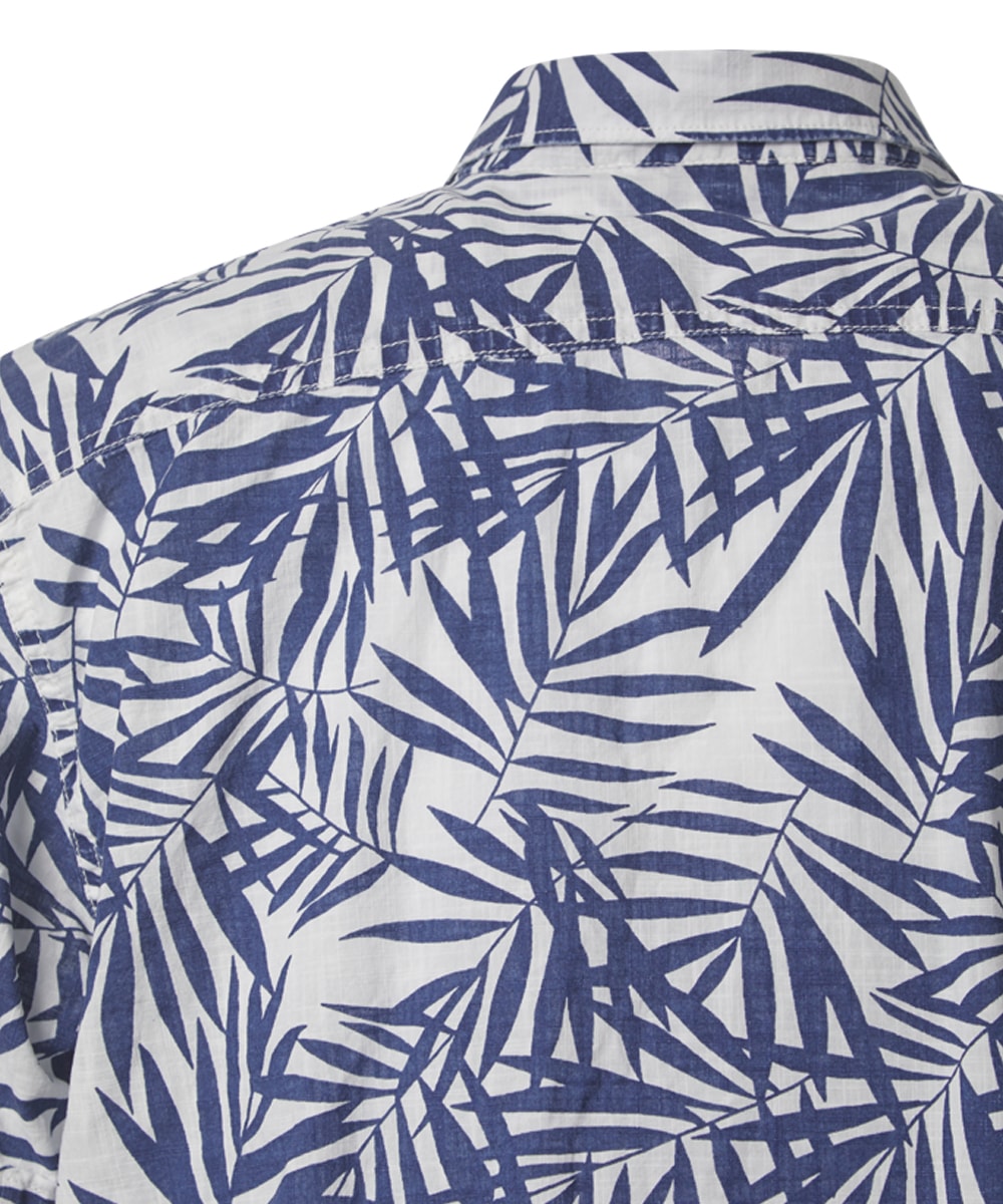 Pioneer Authentic Jeans Chemise à manches courtes avec imprimé intégral