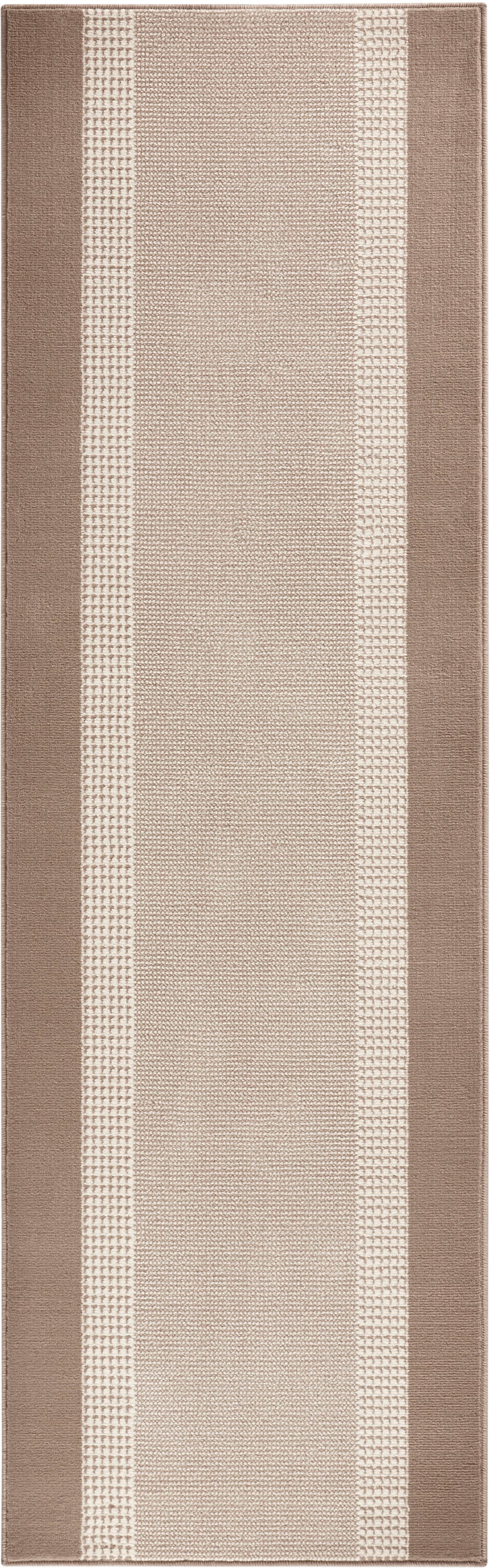 HANSE Home Teppich »Band«, rechteckig, 9 mm Höhe, Kurzflor, weich, Läufer Grössen, Wohnzimmer, Schlafzimmer, Esszimmer