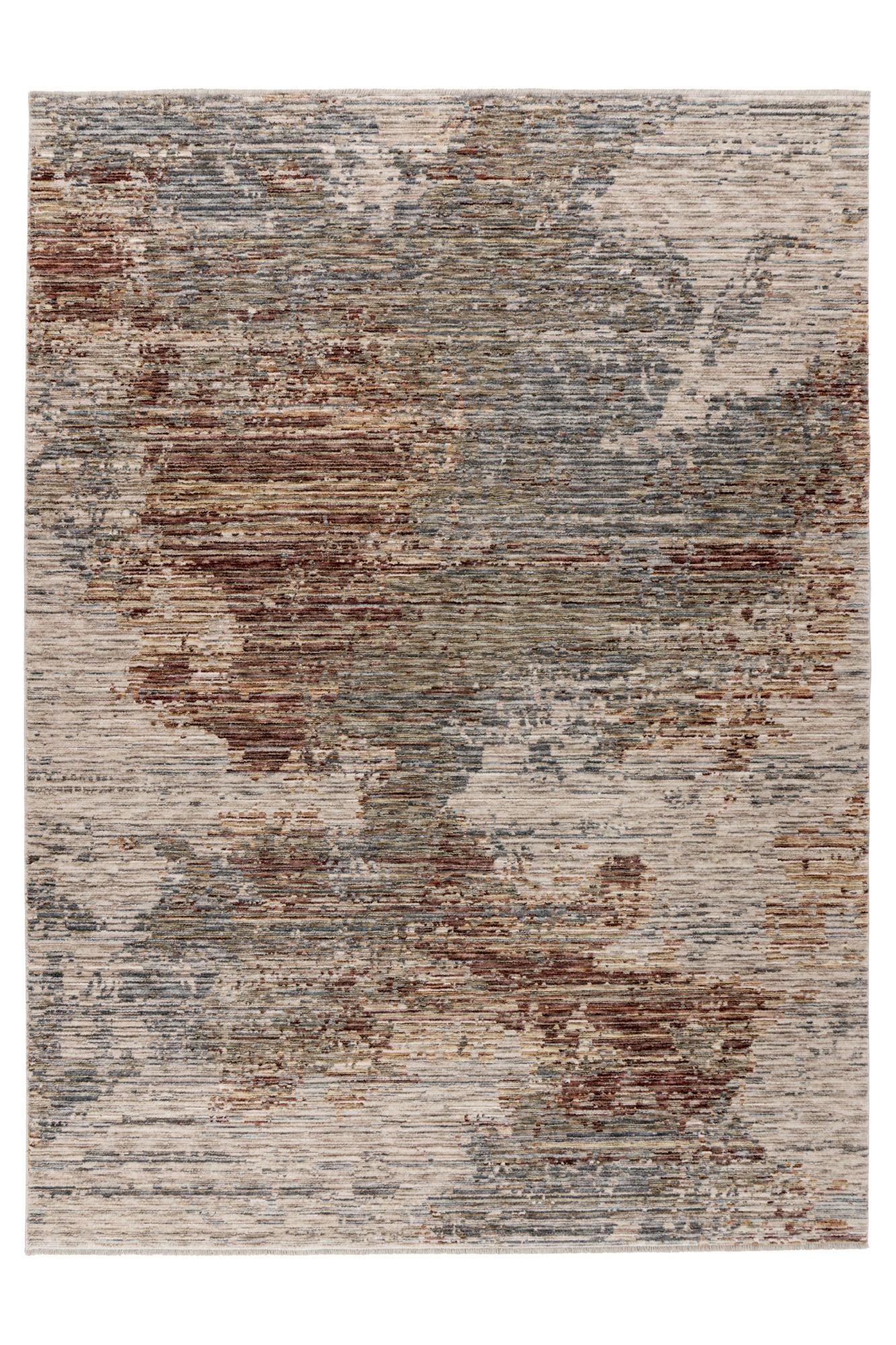 Image of Kayoom Teppich "Pono 720" rechteckig 10 mm Höhe Kurzflor, Vintage, Modernes Muster, Fussbodenheizungsgeeignet