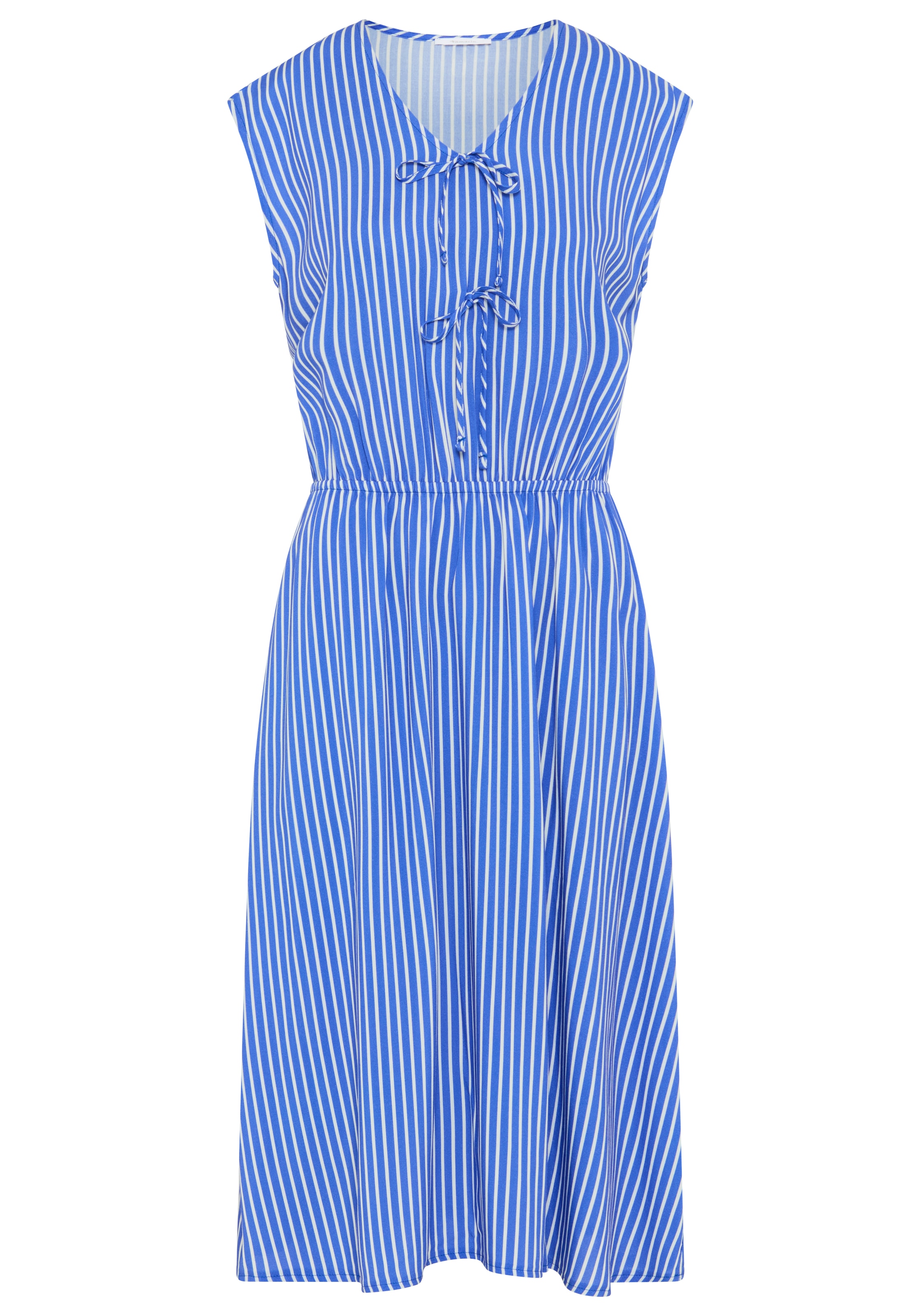 Tamaris Robe midi mit Schleifendetails und taillierter Silhouette