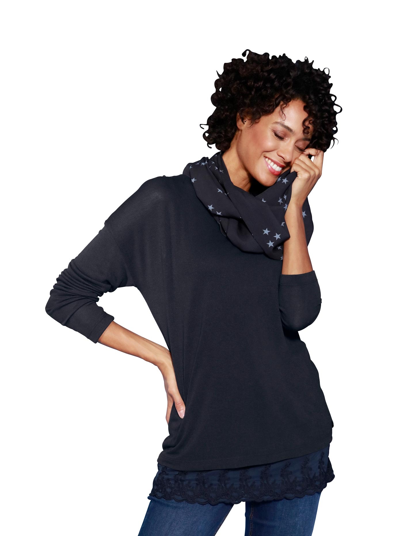 Image of CREATION L PREMIUM T-Shirt »Edel-Shirt«, (1 tlg.) bei Ackermann Versand Schweiz