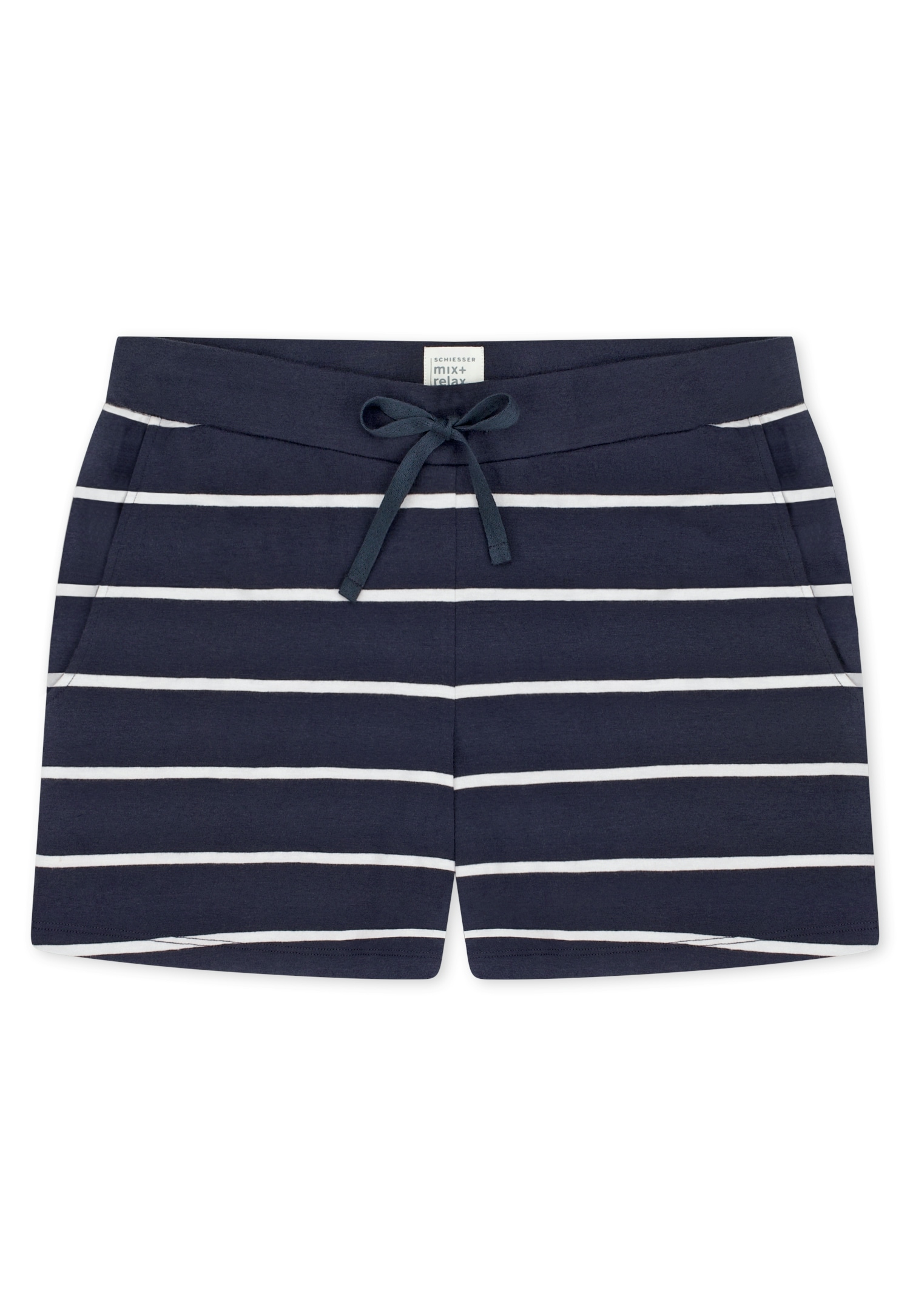 Schiesser Pyjamahose »Mix + Relax«  Cotton-Mix, Gummizug, Bindeband, seitliche Taschen