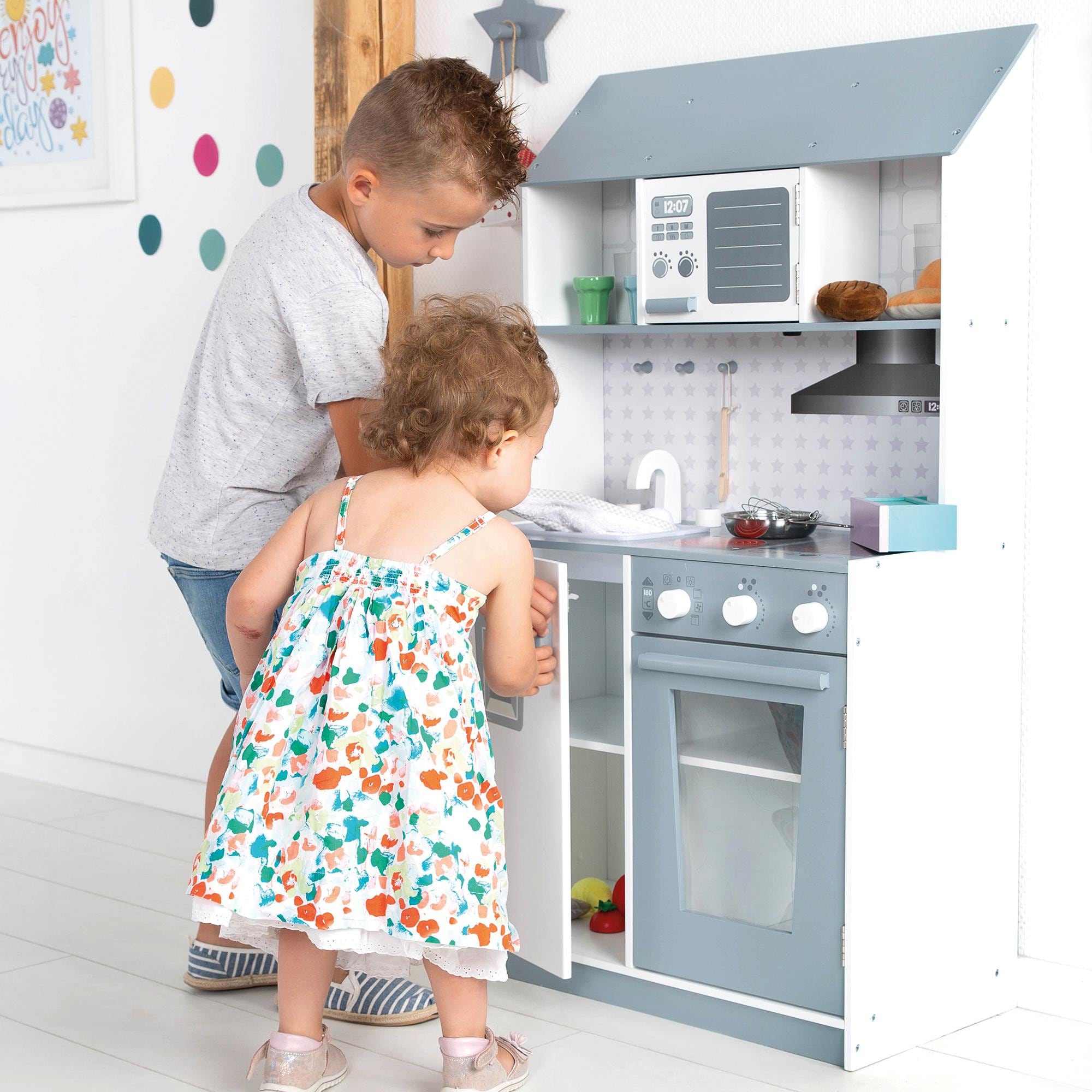 roba® Spielküche »weiss/grau«, aus Holz