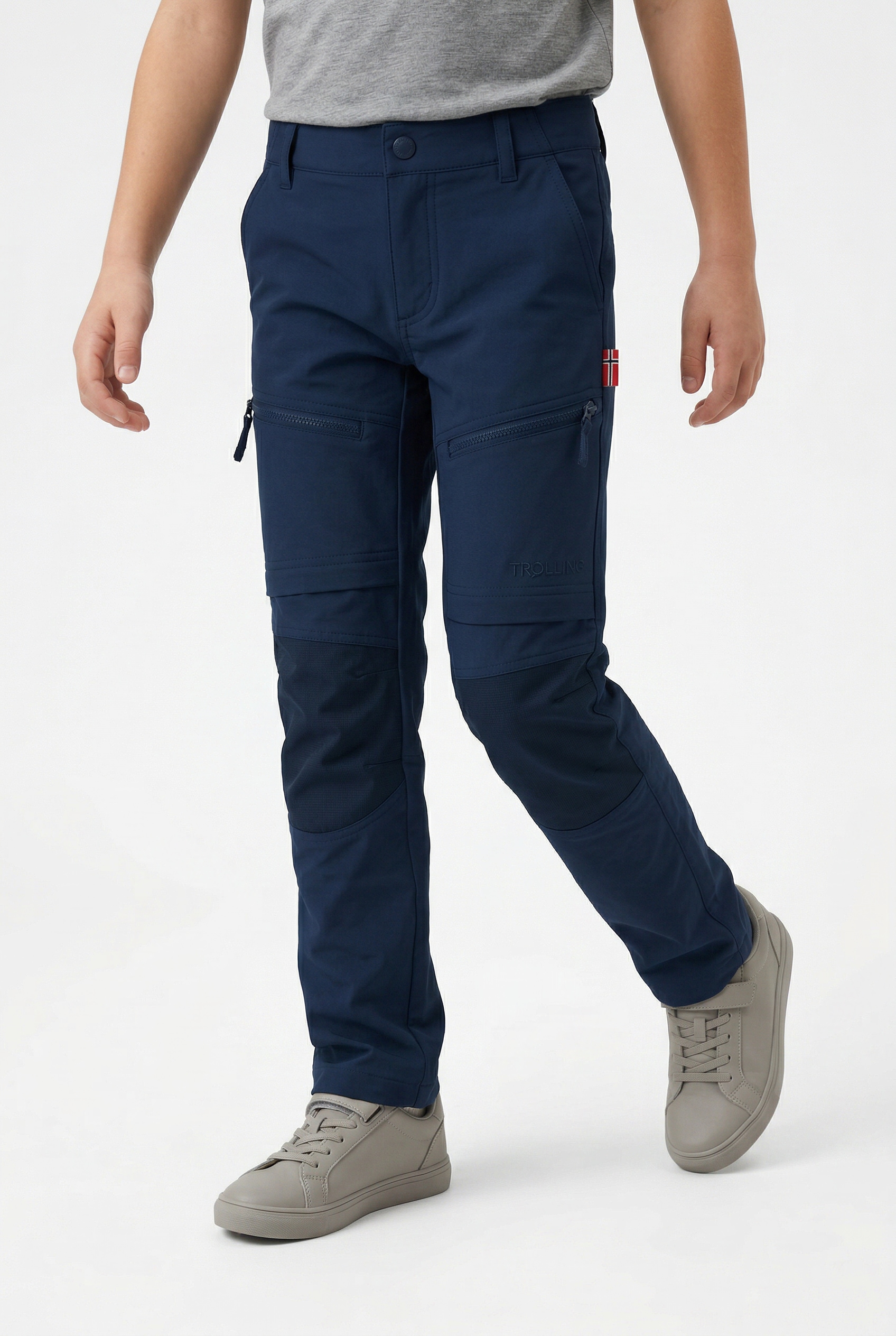 Image of TROLLKIDS Zip-off-Hose "KIDS NORDFJORD ZIP-OFF PANTS SLIM FIT"