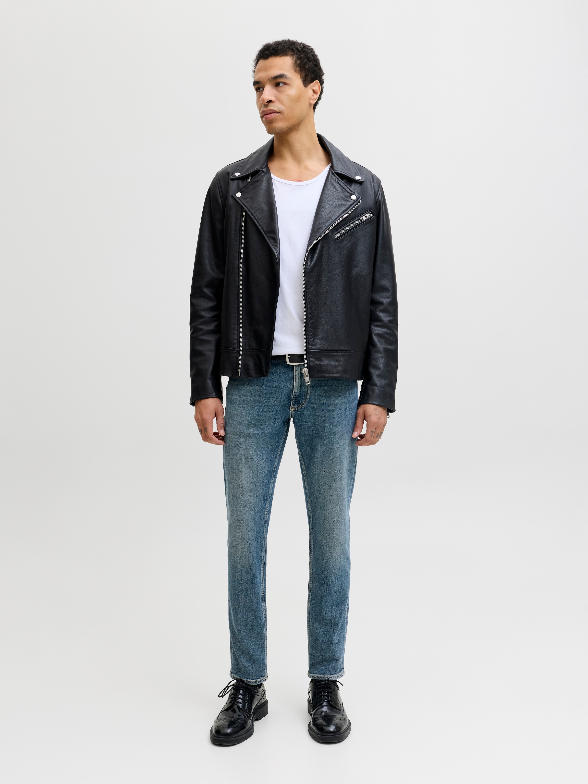 Jack & Jones Slim-fit-Jeans »JJIGLENN JJEVAN JJ 677 NOOS«