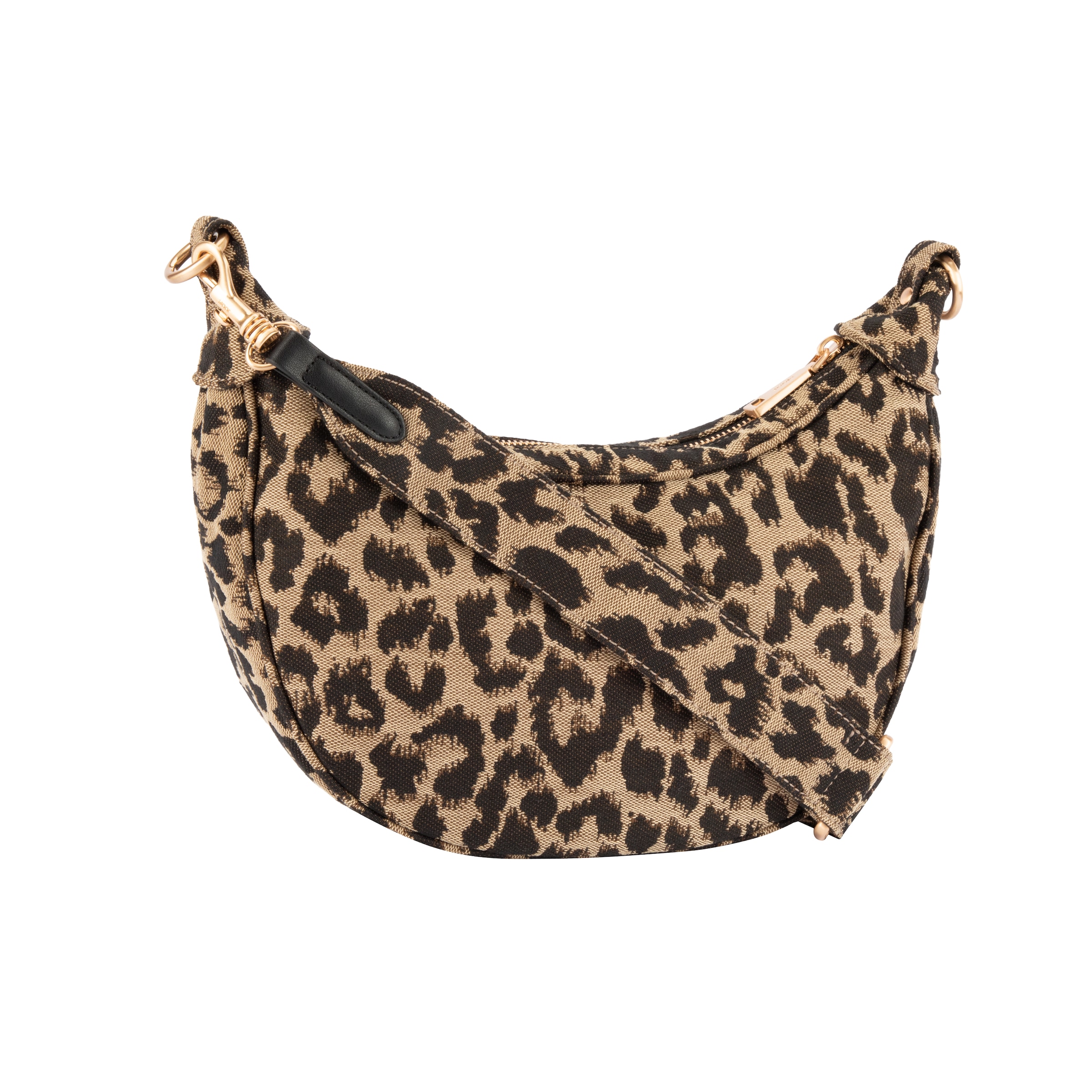 JOOP! Sac à bandoulière »sicilia shoulderbag mvz« Sac à main pour femmes, hobo, sac bandoulière avec imprimé animalier fashion