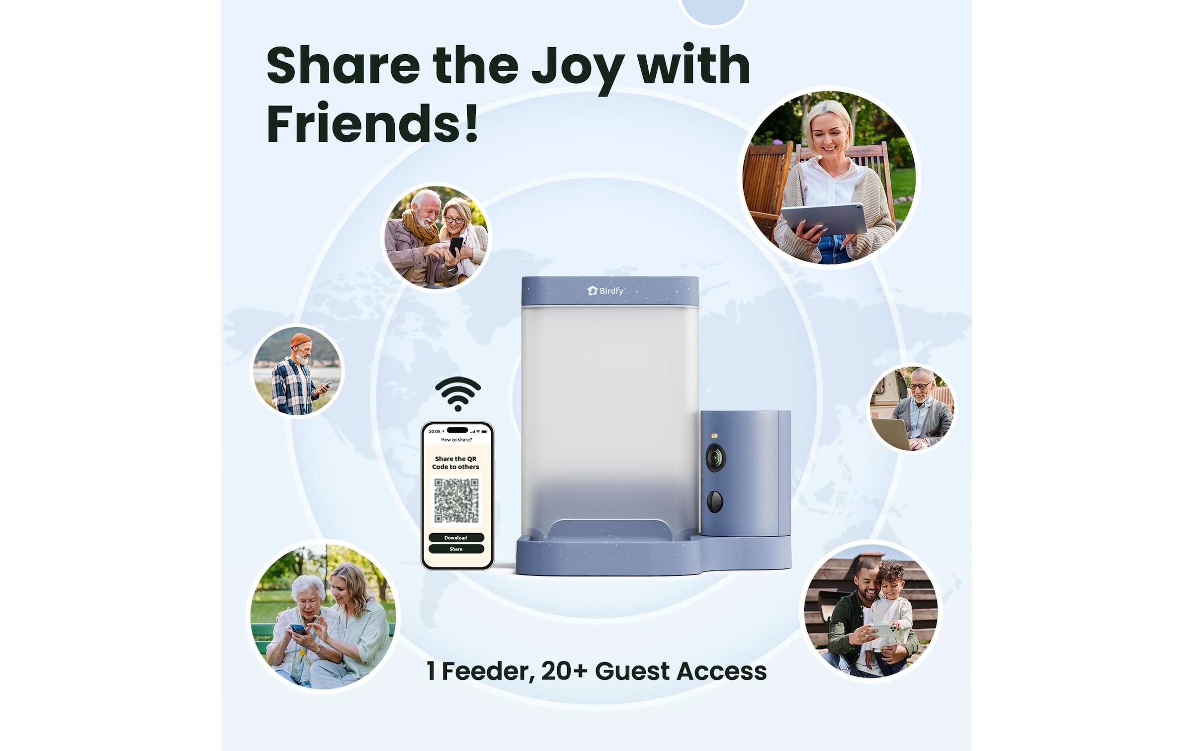   Vogelhaus »mit Kamera 60 fps 1080p« Smartes Vogelhaus mit HD Kamera mit AI Erkennung