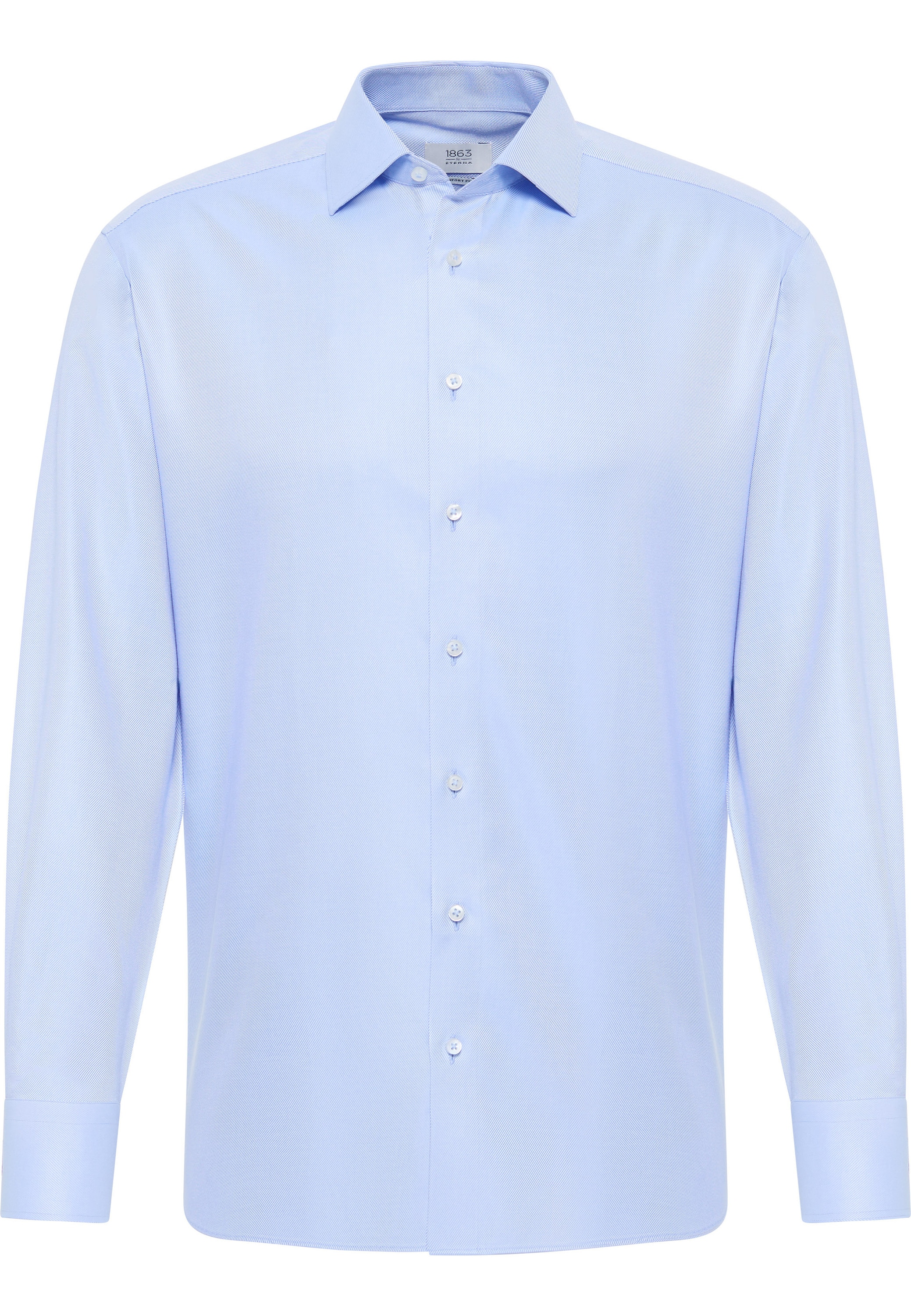 Eterna Langarmhemd »COMFORT FIT« NEVER IRON (bügelfrei)