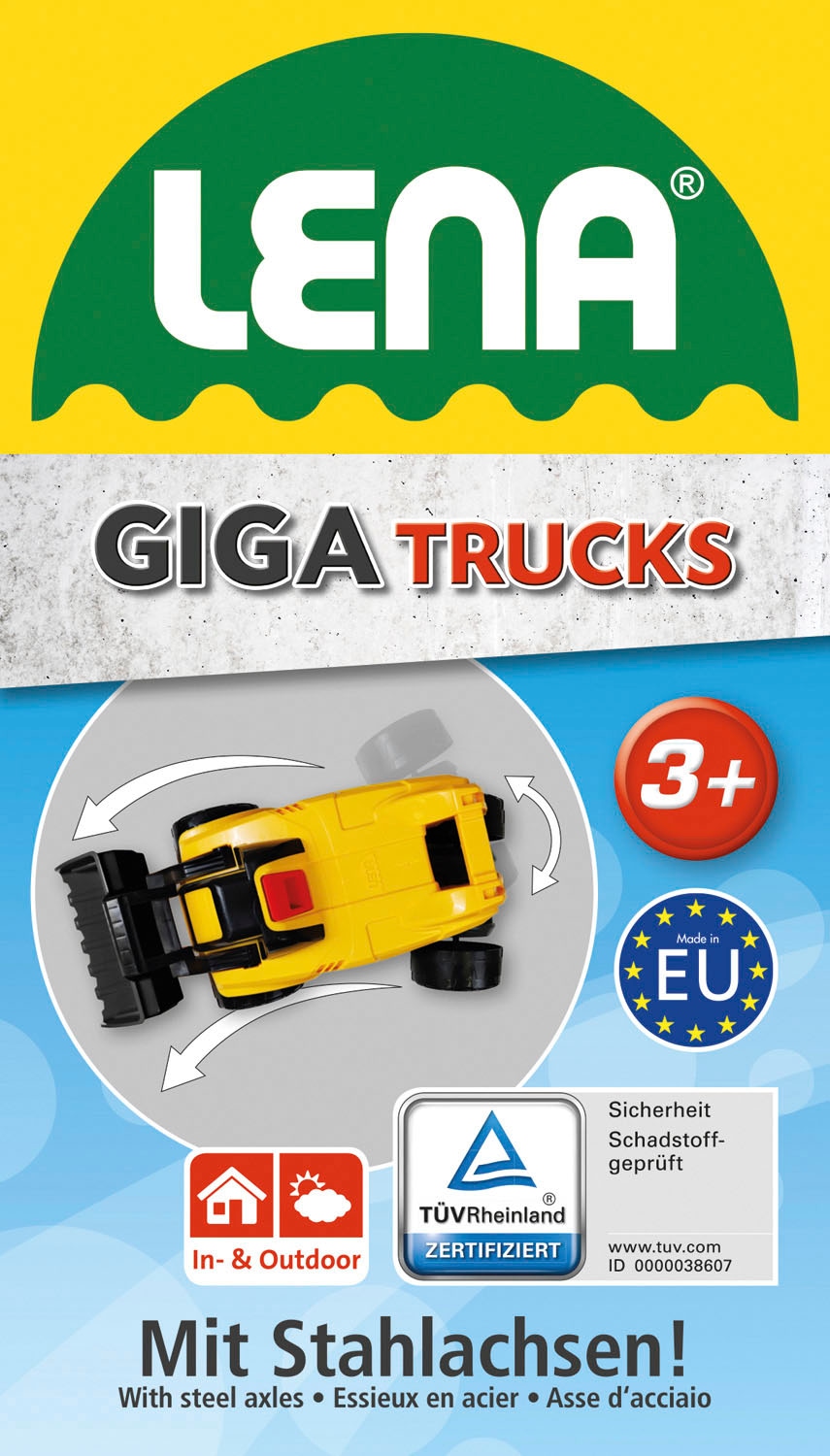 Lena® Spielzeug-Radlader »Aufsitz-Schaufellader Giga Trucks Pro X«, Made in Europe