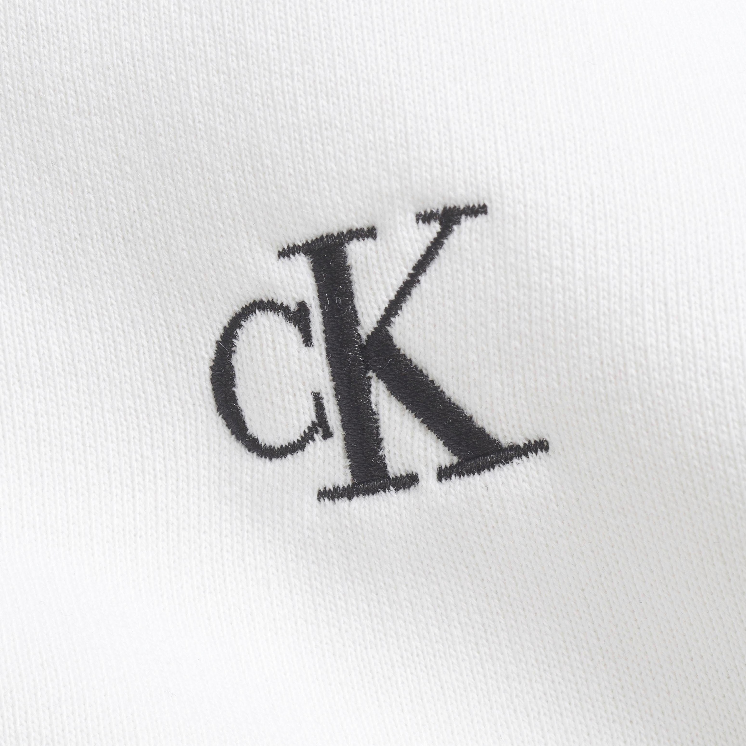 Calvin Klein Jeans Sweatshirt »CK ESSENTIAL REG CN«, mit Logoschriftzug auf dem Arm