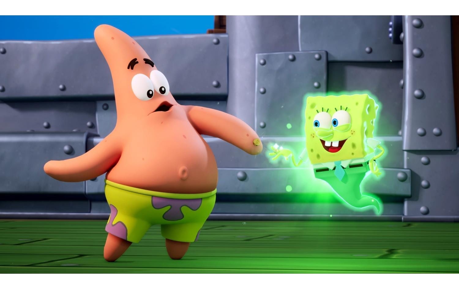 THQ Spielesoftware »SpongeBob Schwammkopf: Giganten der Gezeiten (Game-Key Card)« Nintendo Switch 2