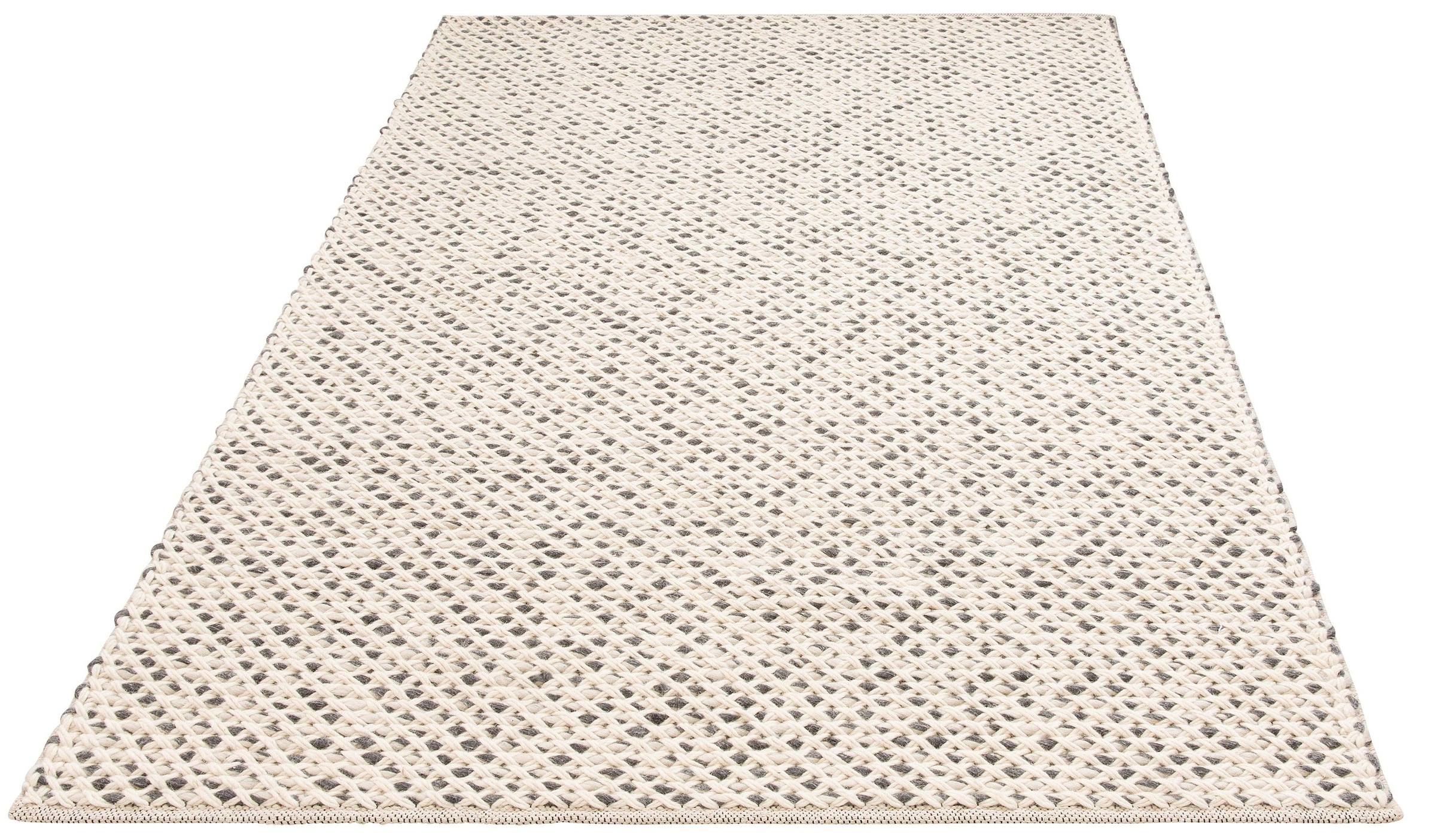Image of my home Teppich »Zarina«, rechteckig, 6 mm Höhe, Strickoptik, Wohnzimmer bei Ackermann Versand Schweiz