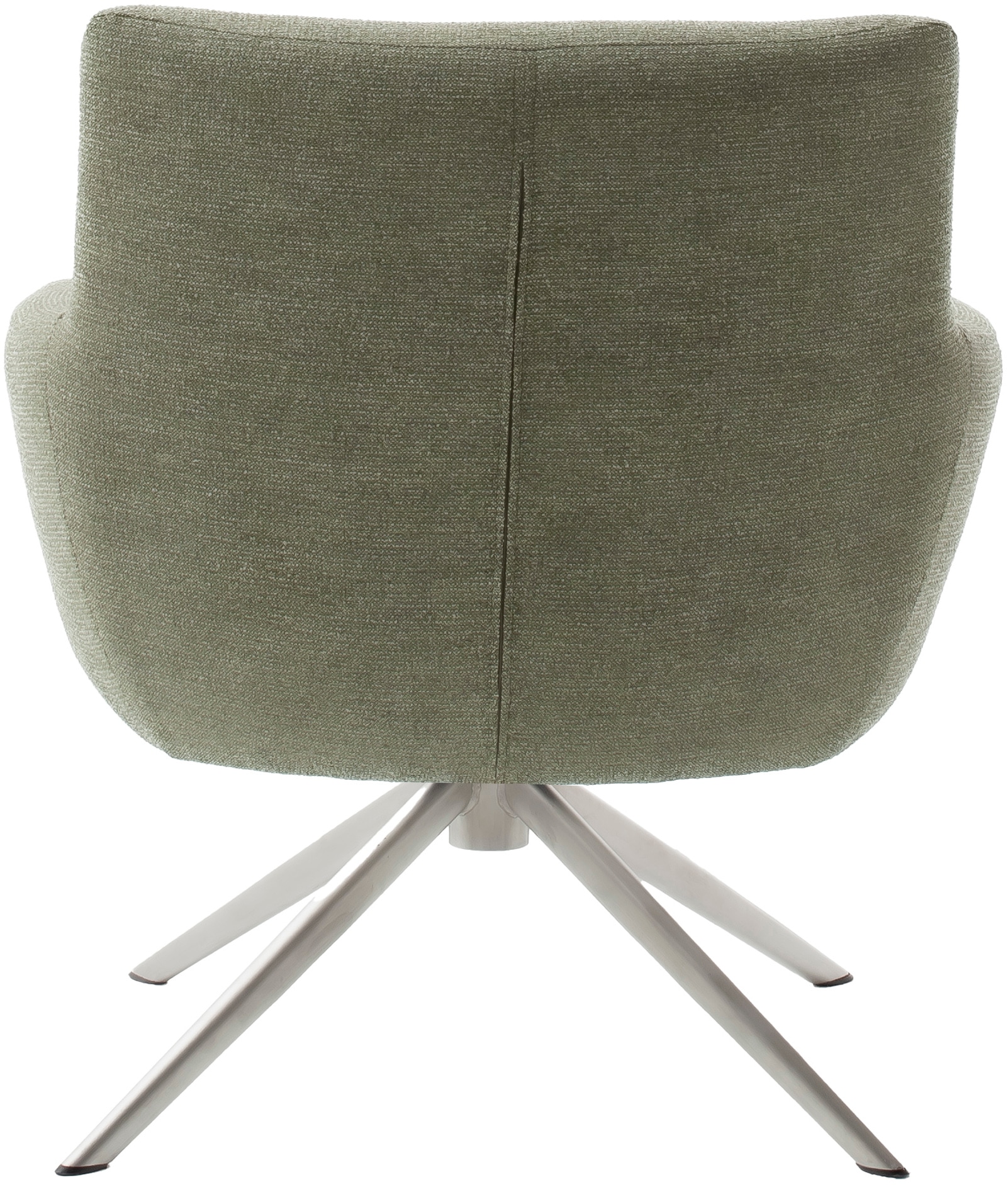 MCA furniture 4-Fussstuhl »WILSON Esszimmerstuhl, Armlehnstuhl, Polsterstuhl, modern«, (Set), 1 St., Flachgewebe, Stuhl, Armlehnenstuhl, drehbar, Taschenfederkern, belastbar 160 kg,XXL