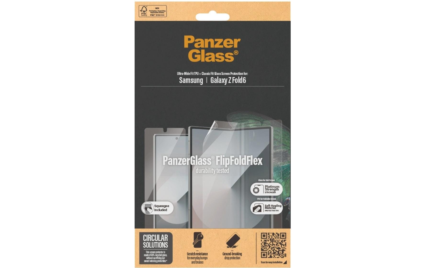 PanzerGlass Displayschutzglas »Duo-Pack Galaxy Z Fold6«, für Galaxy Z Fold6, (2 St.)