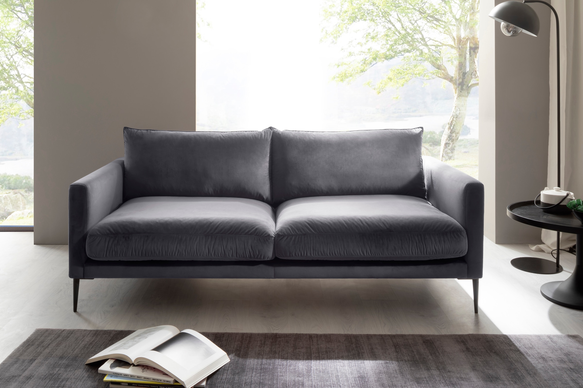 Trends by HG 3-Sitzer »Svea«, mit Metallfuss, frei im Raum stellbar