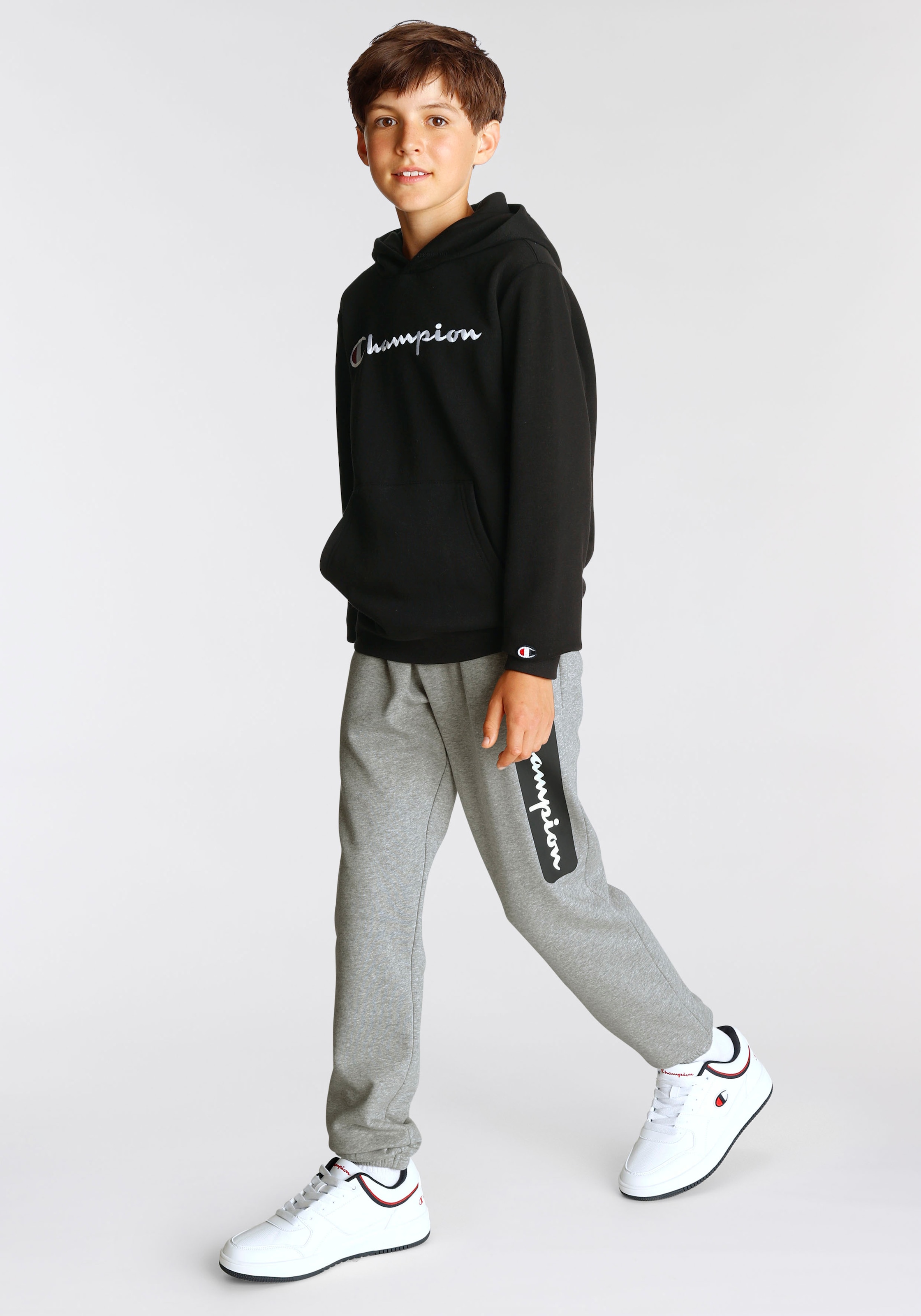 Hooded Sweatshirt Trendige »Classic shoppen für versandkostenfrei Logo ohne - - Sweatshirt Kinder« Champion large Mindestbestellwert