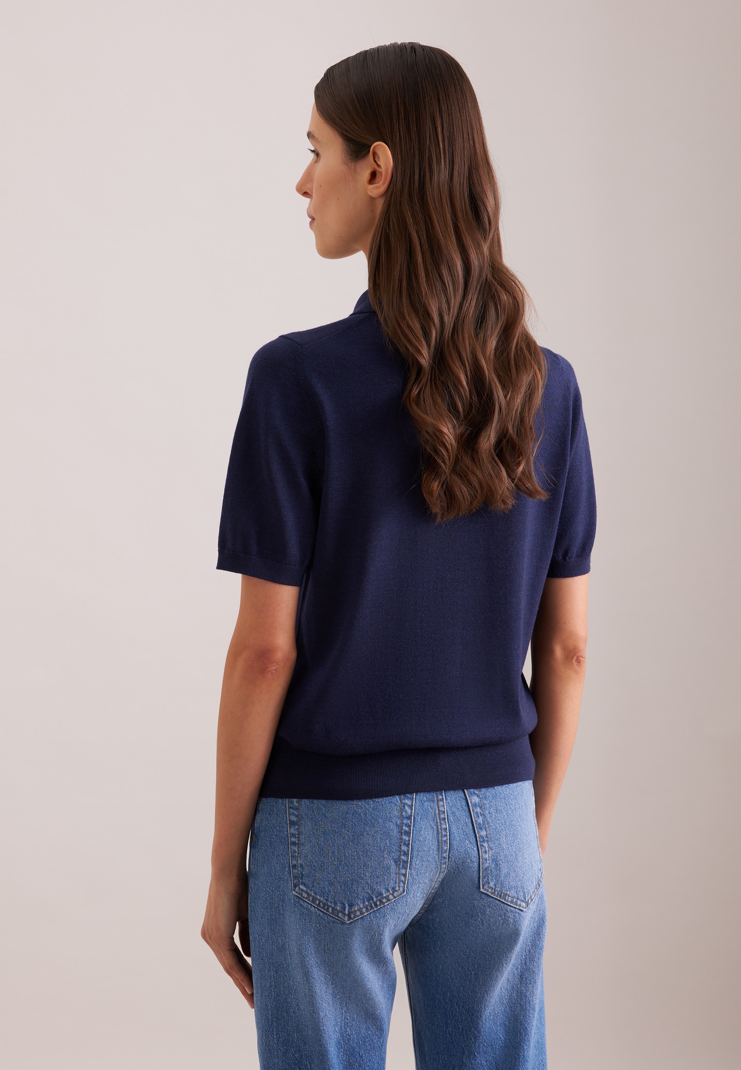 seidensticker Strickpullover Polo